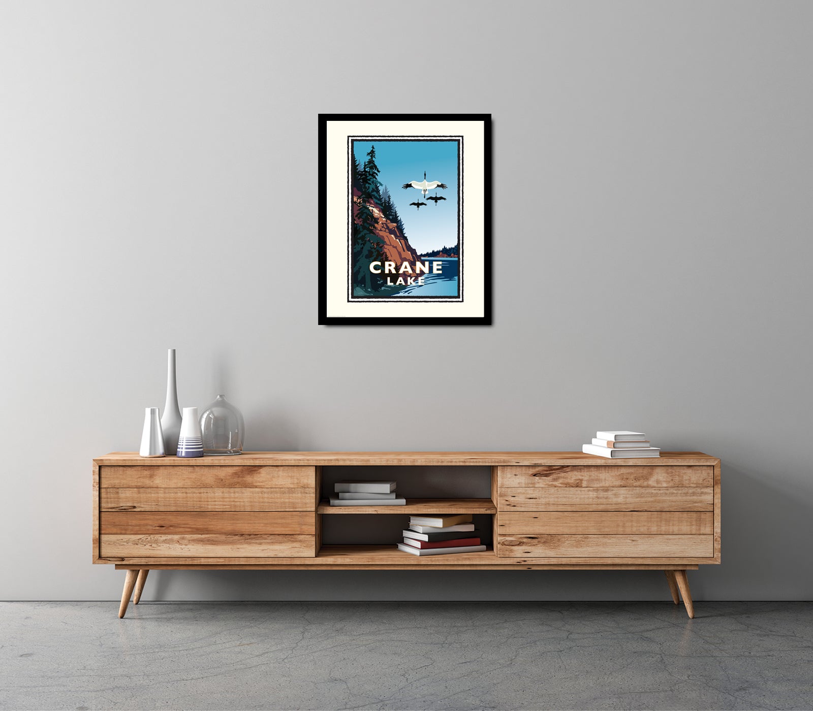 Landmark MN | Crane Lake Voyageurs Natl Park Art Print