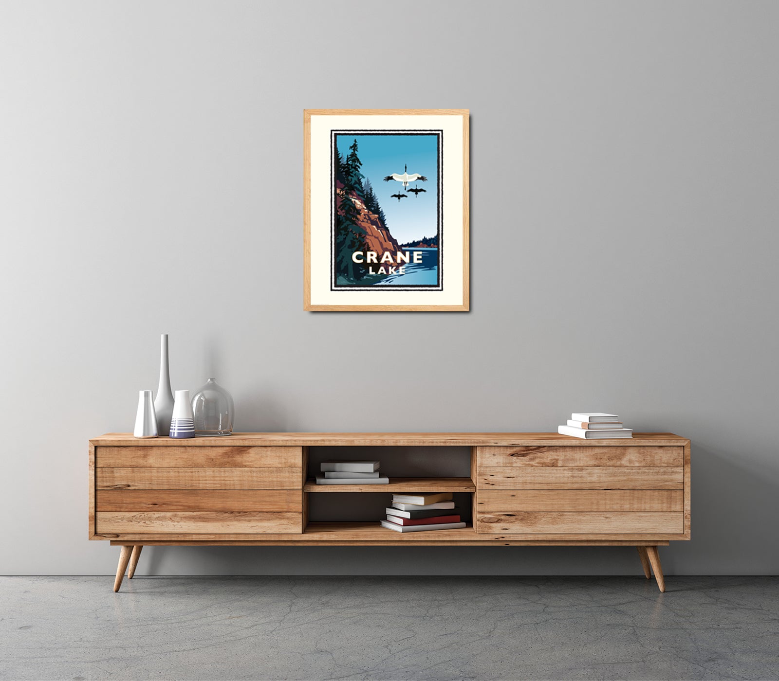 Landmark MN | Crane Lake Voyageurs Natl Park Art Print