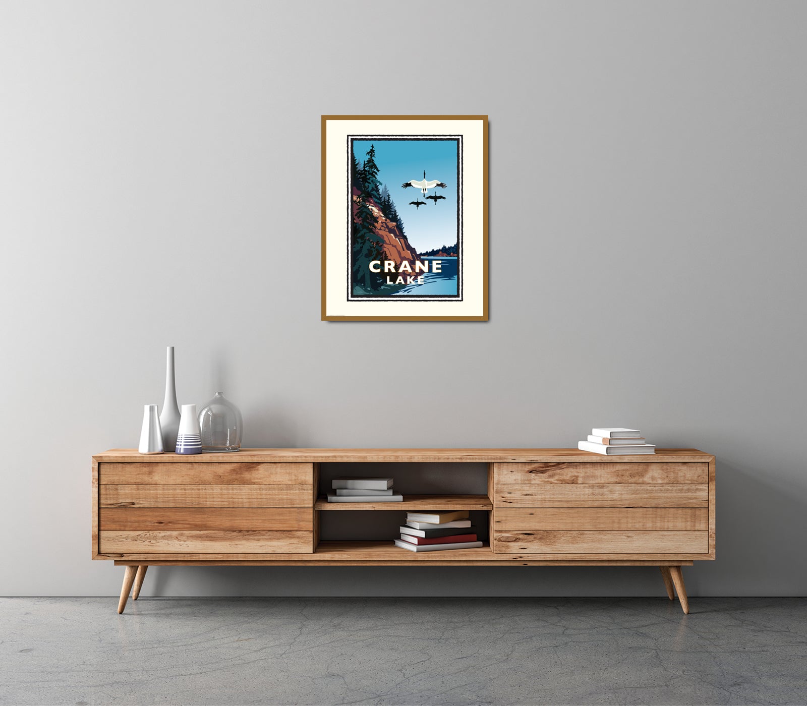 Landmark MN | Crane Lake Voyageurs Natl Park Art Print