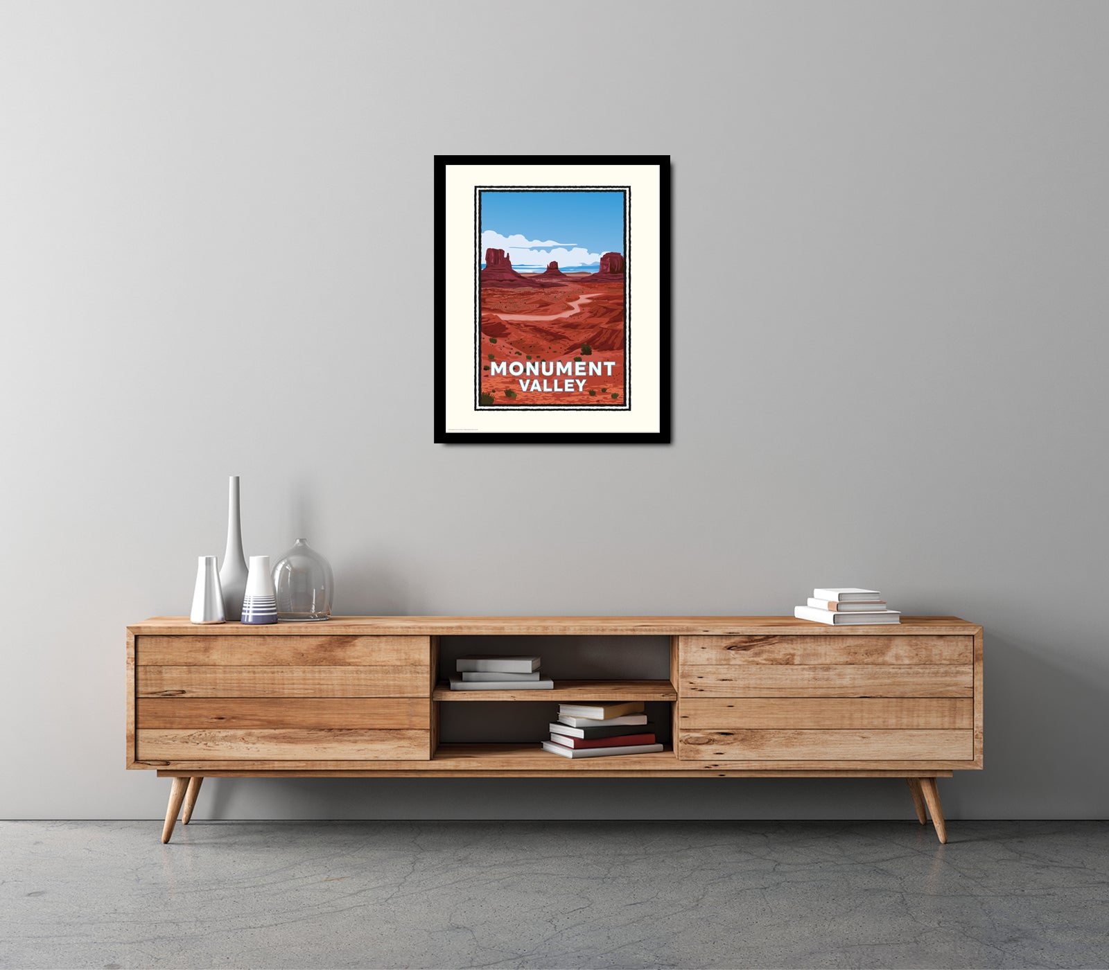 Landmark AZ | Monument Valley Art Print – Navajo Nation Desert Landscape