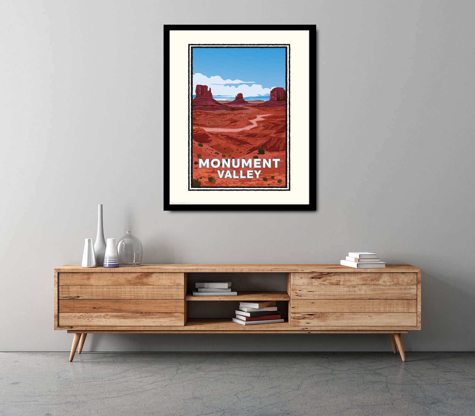 Landmark AZ | Monument Valley Art Print – Navajo Nation Desert Landscape