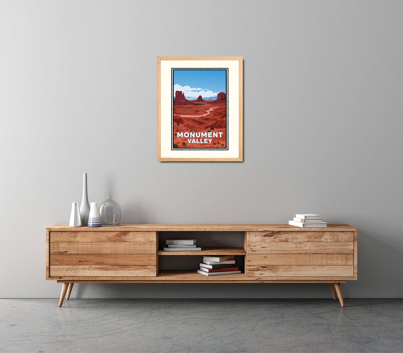 Landmark AZ | Monument Valley Art Print – Navajo Nation Desert Landscape