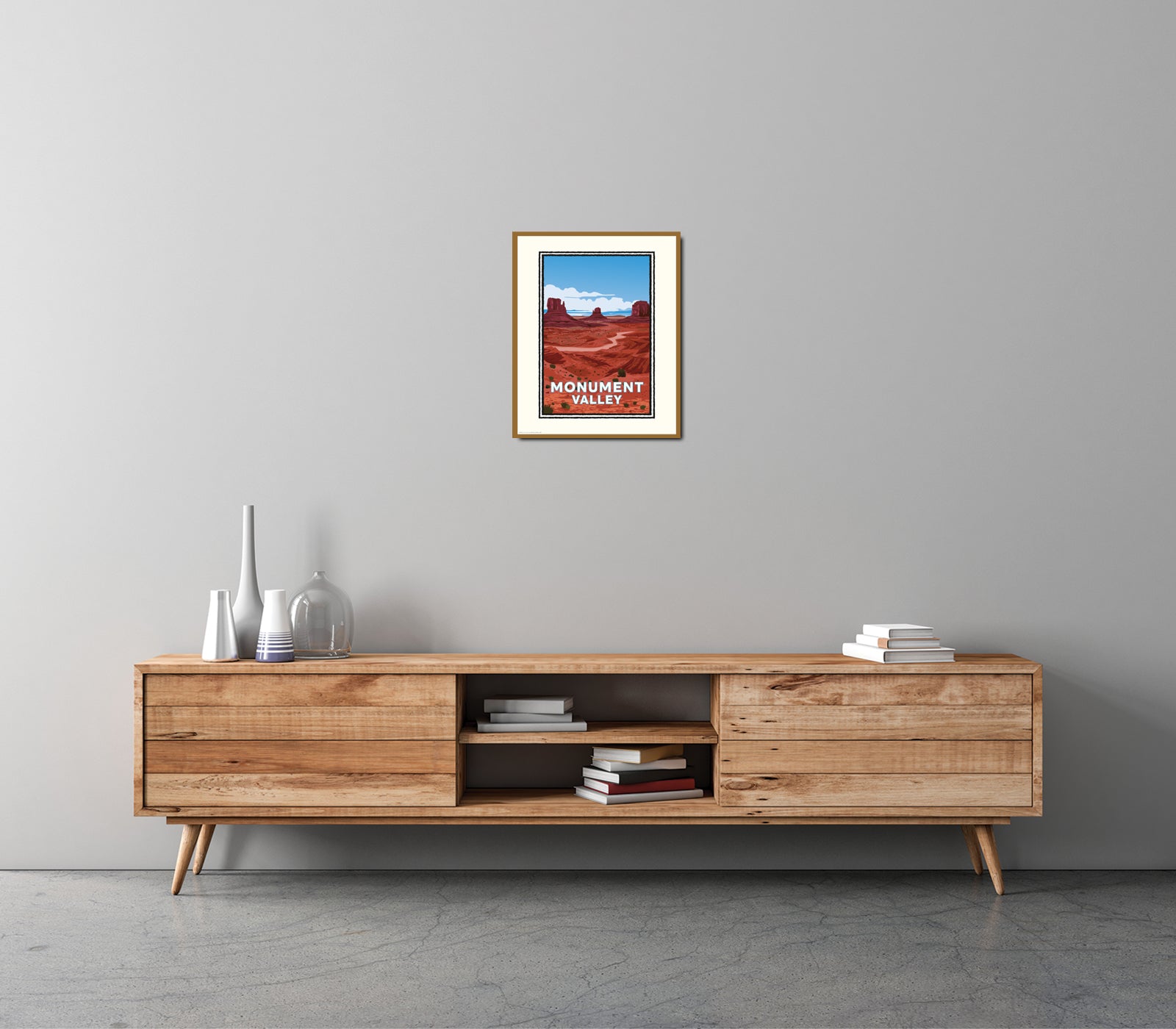 Landmark AZ | Monument Valley Art Print – Navajo Nation Desert Landscape