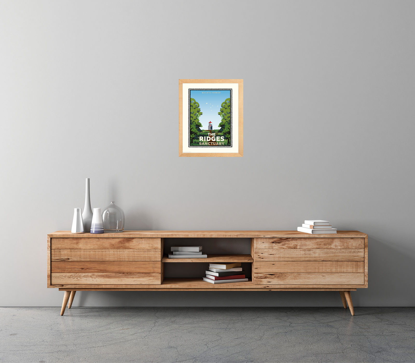 Landmark WI | The Ridges Sanctuary Door County Art Print