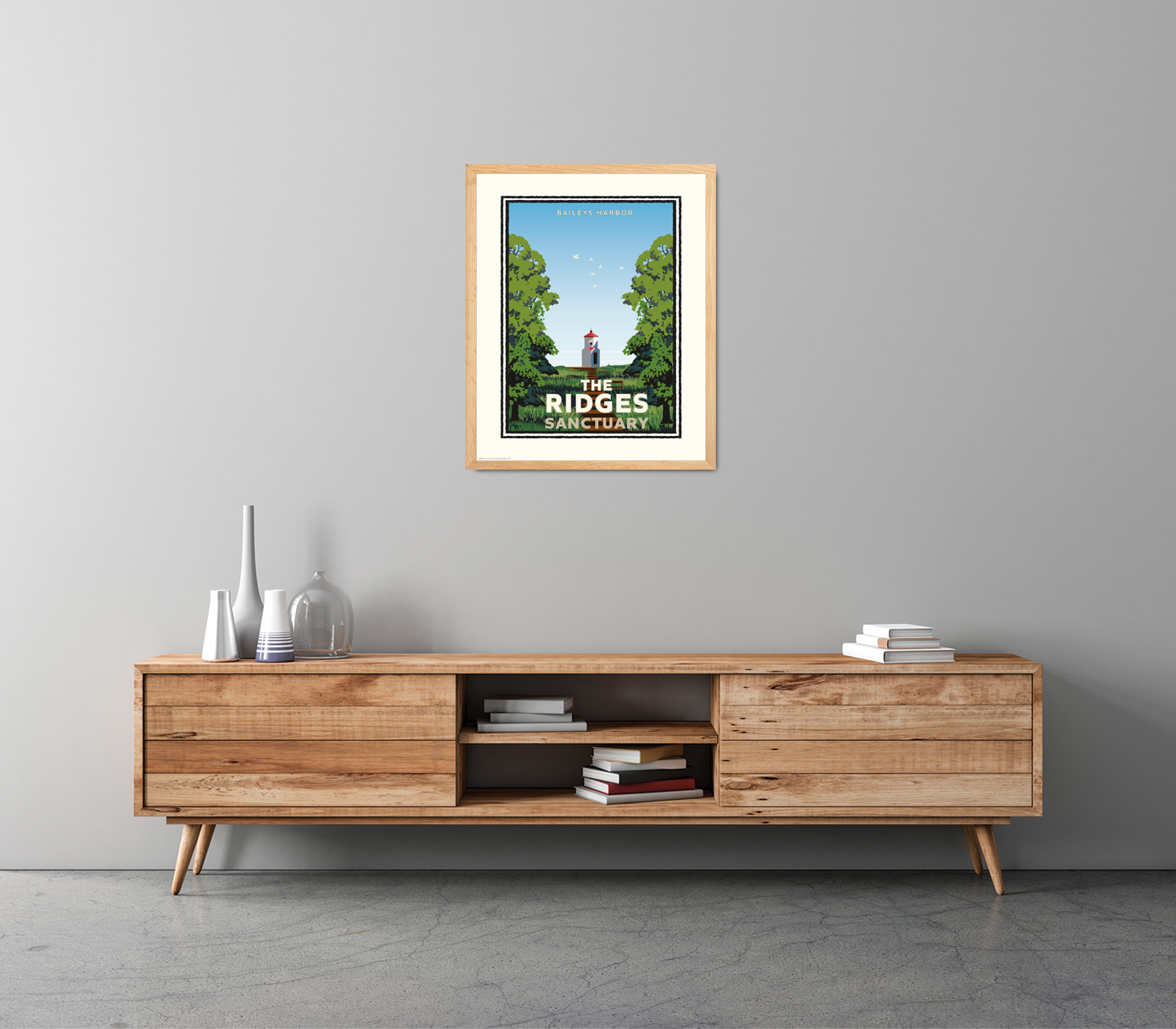 Landmark WI | The Ridges Sanctuary Door County Art Print