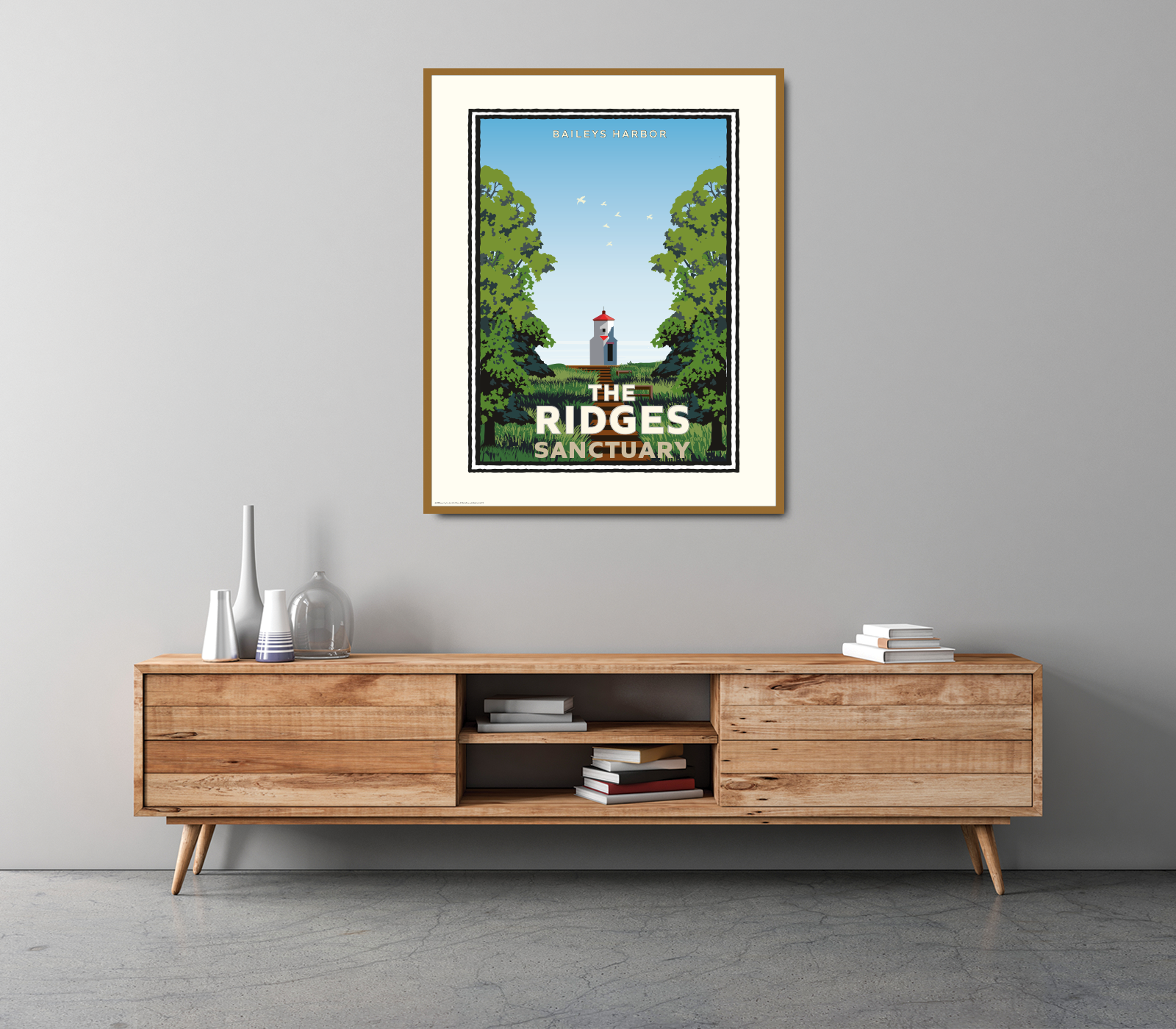Landmark WI | The Ridges Sanctuary Door County Art Print