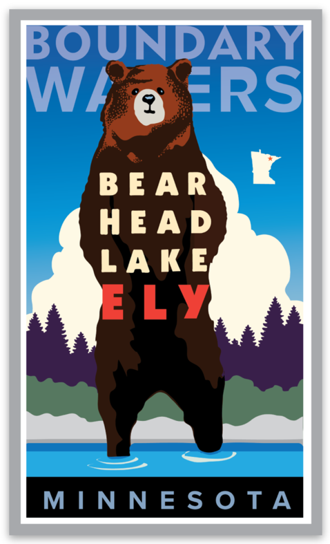 Boundary Waters Sticker