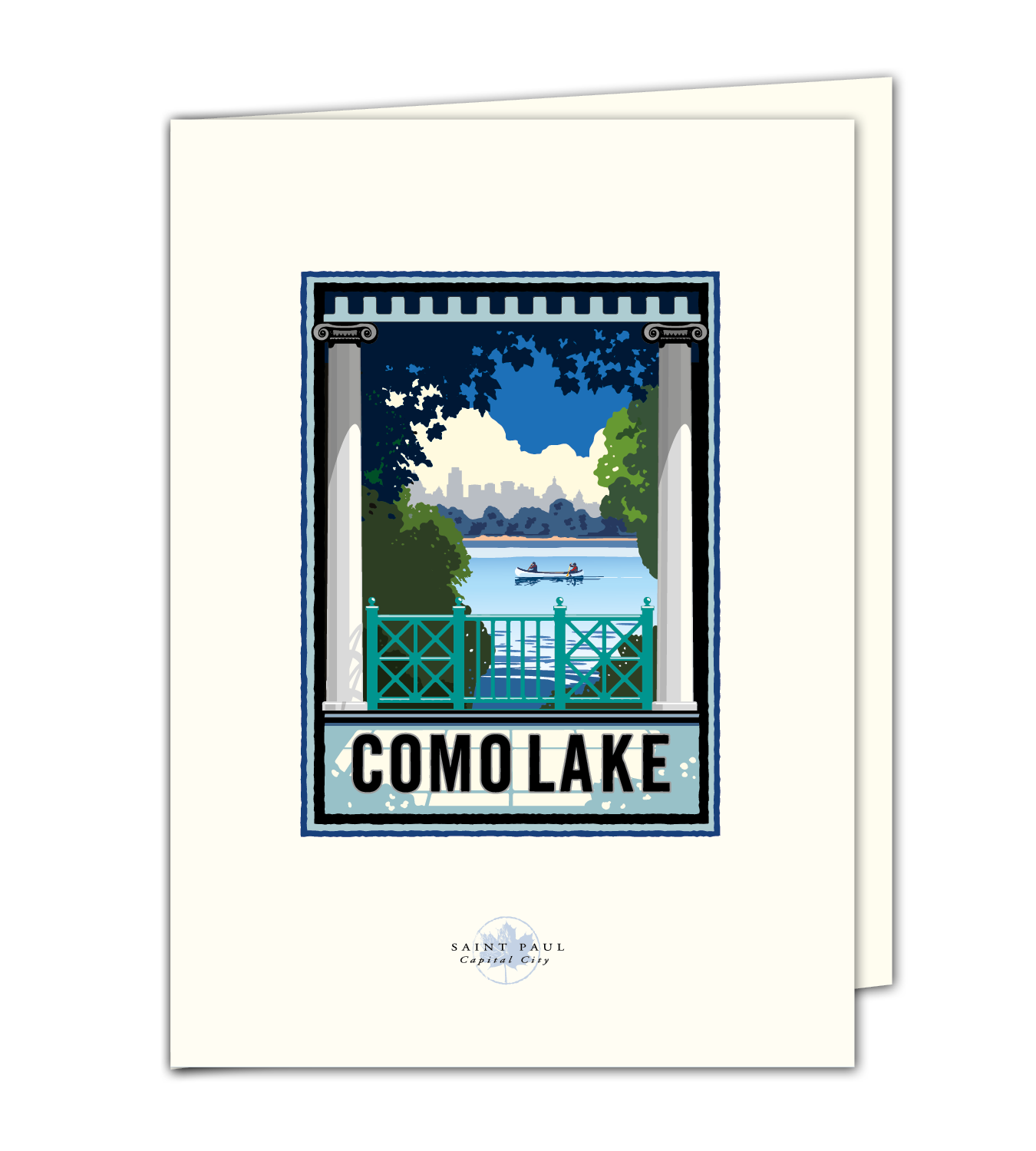 Landmark MN | Como Lake St Paul Art Print