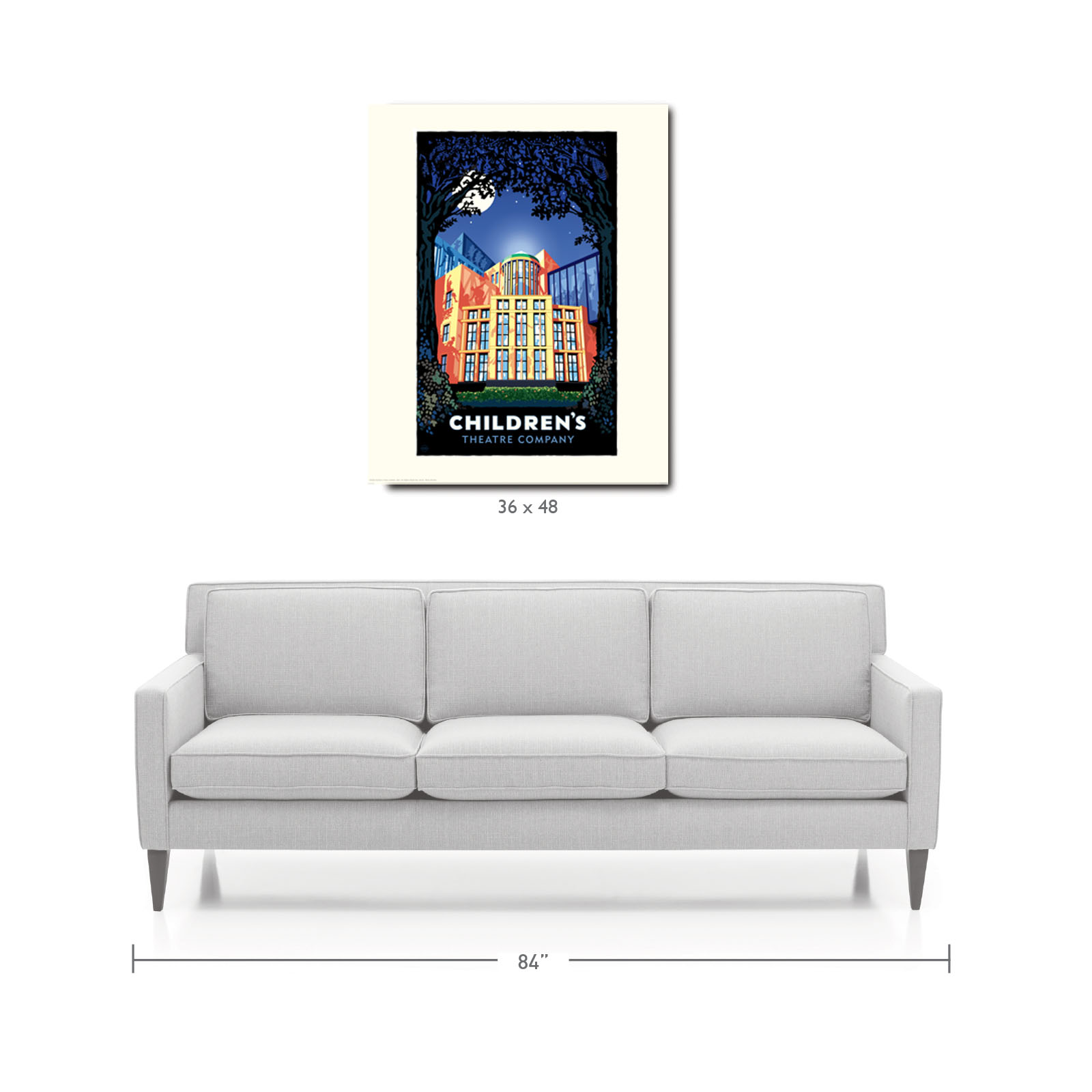 Landmark MN | Children's Theater Company Minneapolis Art Print