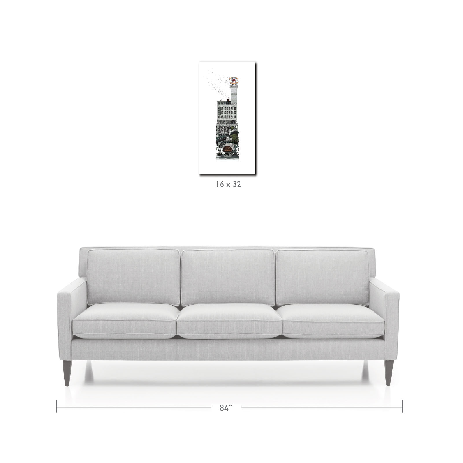 Landmark MN Birdhouse | North Star Blanket Building Minneapolis Limited Edition Art Print