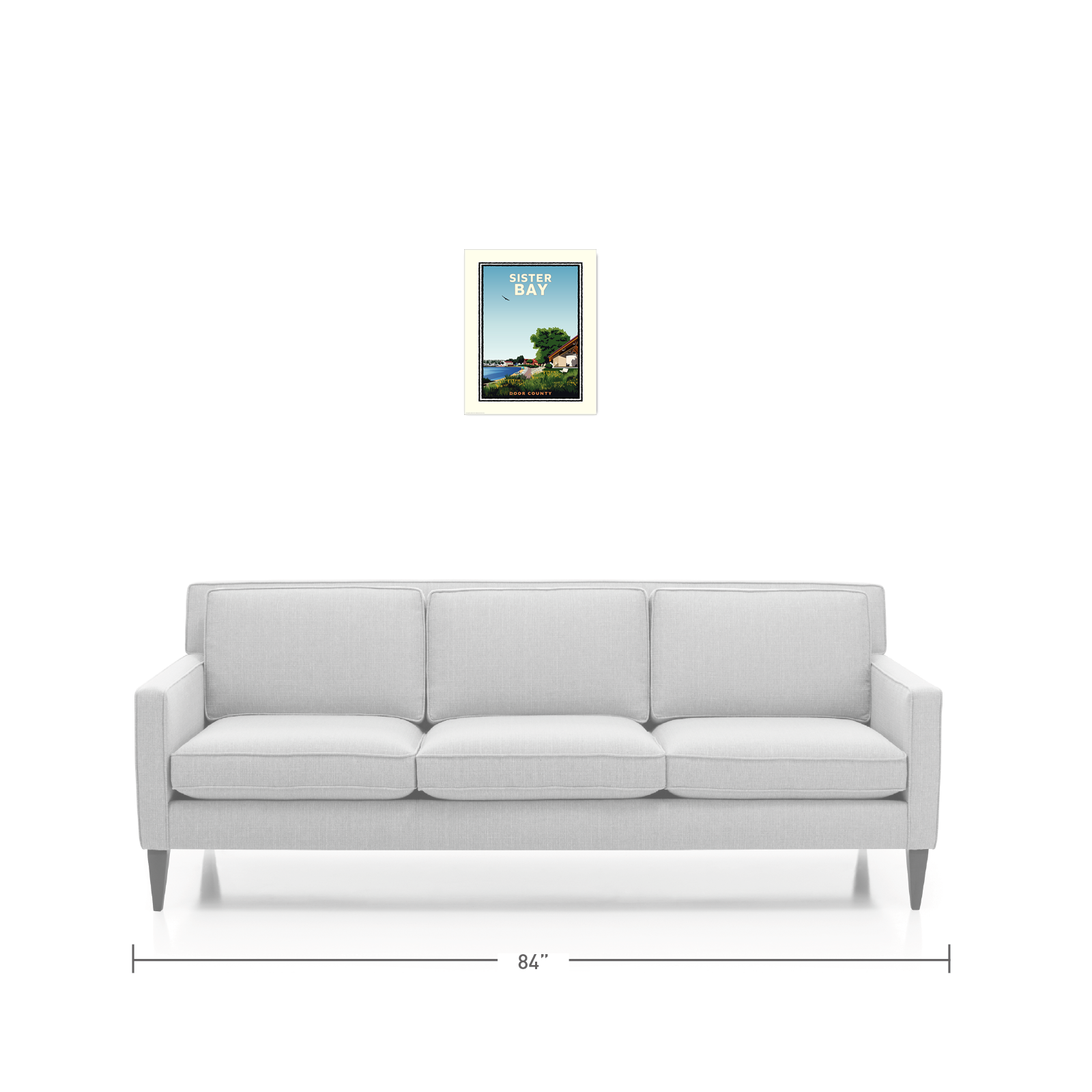 Landmark WI | Sister Bay Door County Art Print