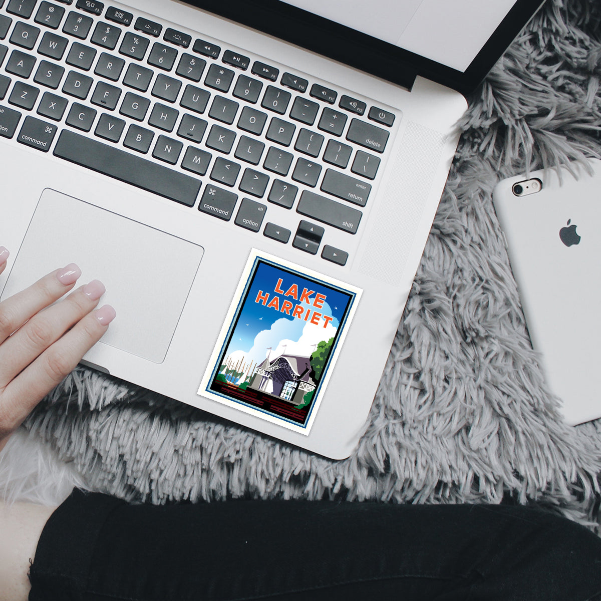 Minneapolis Lakes Sticker