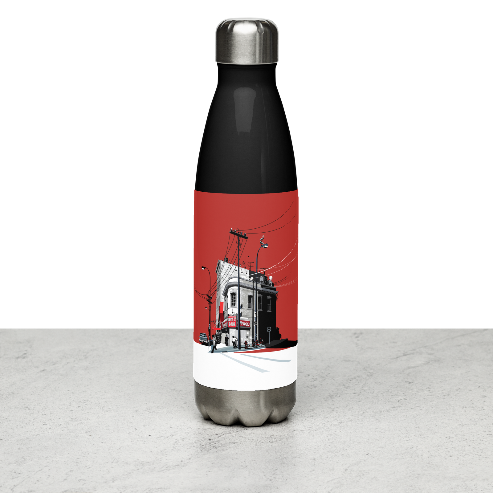 Landmark MN | Nye's Minneapolis Stainless Steel Water Bottle