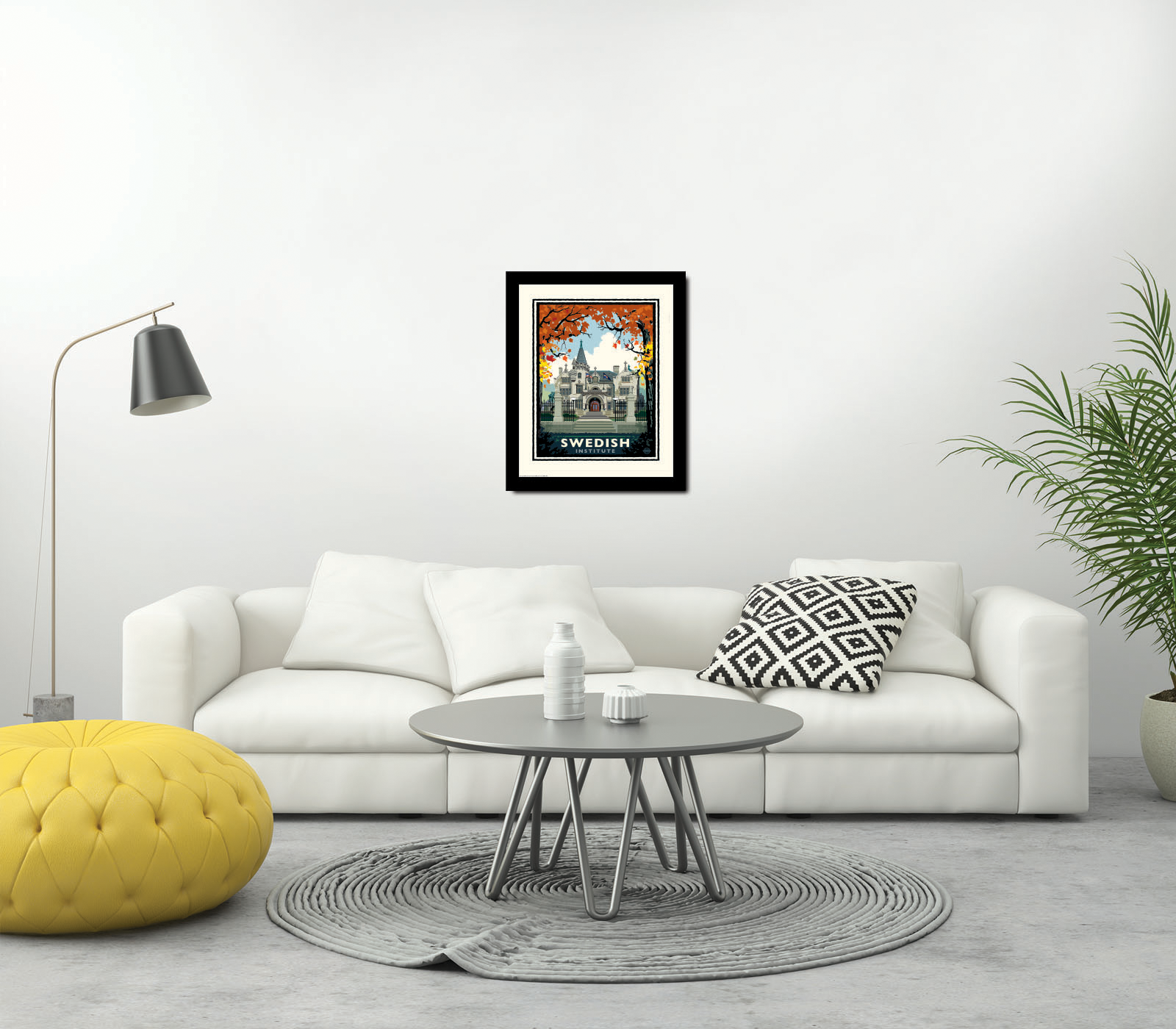 Landmark MN | American Swedish Institute Fall Art Print