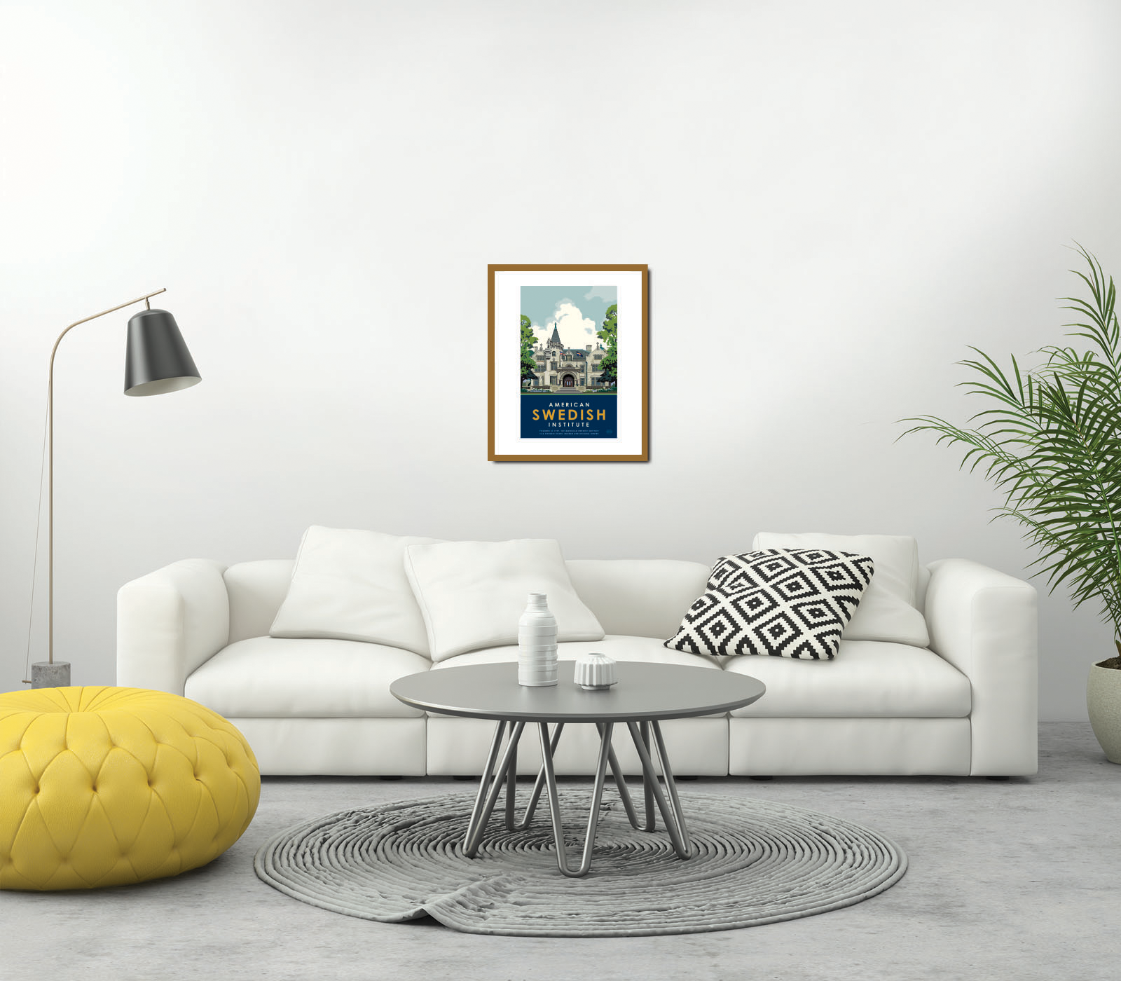 Landmark MN | American Swedish Institute Summer Art Print