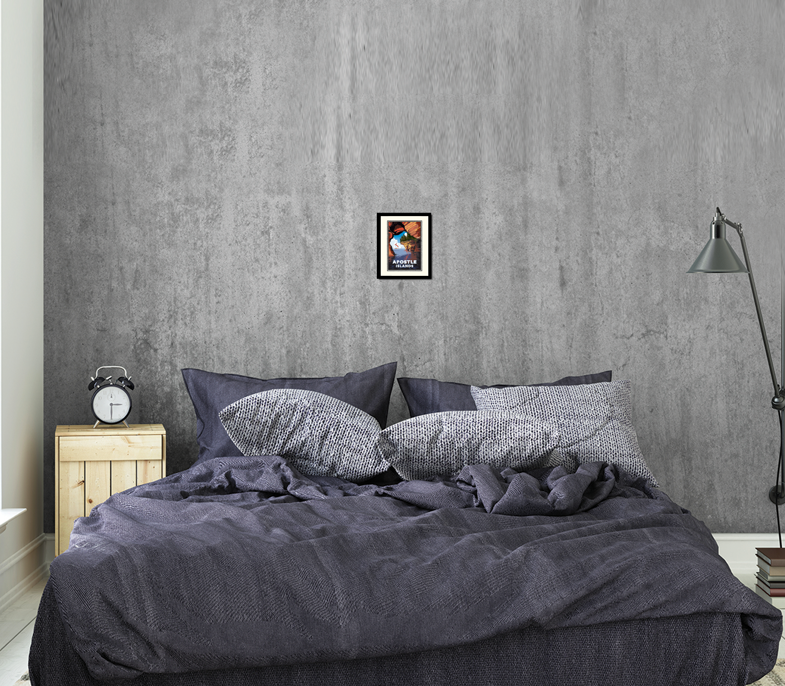 Landmark WI | Apostle Island Cave Art Print