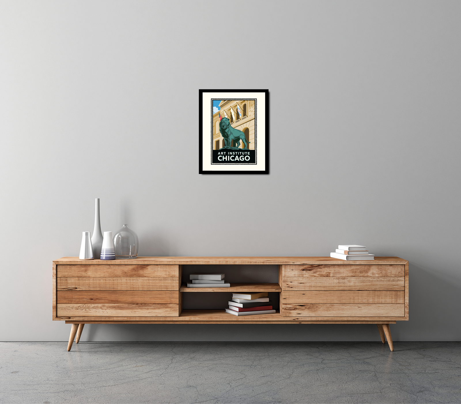 Landmark IL | Art Institute Chicago Art Print