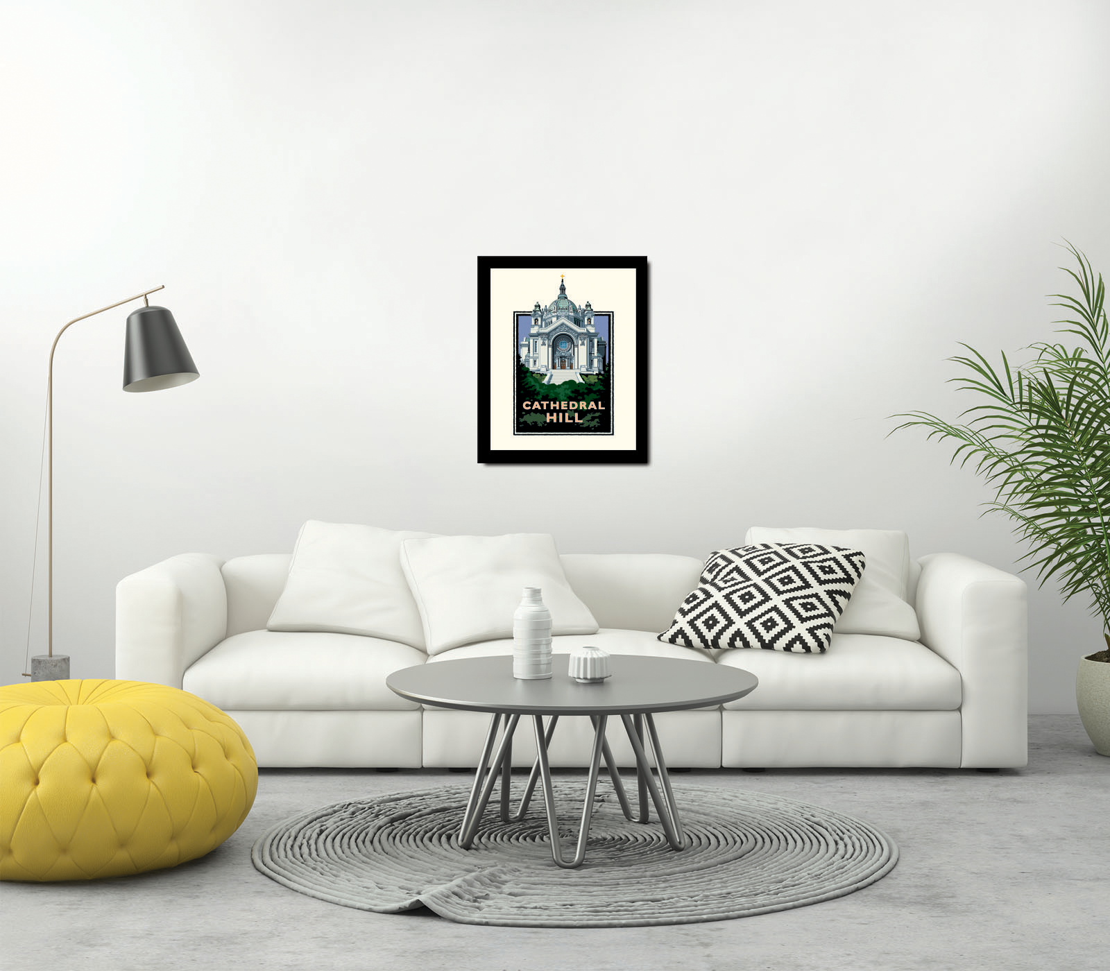 Landmark MN | Cathedral Hill St Paul Art Print