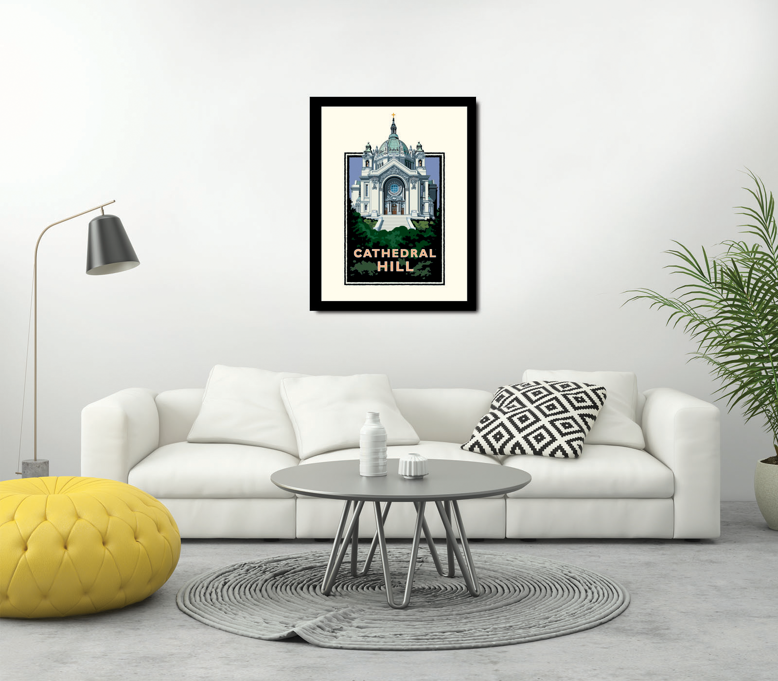Landmark MN | Cathedral Hill St Paul Art Print