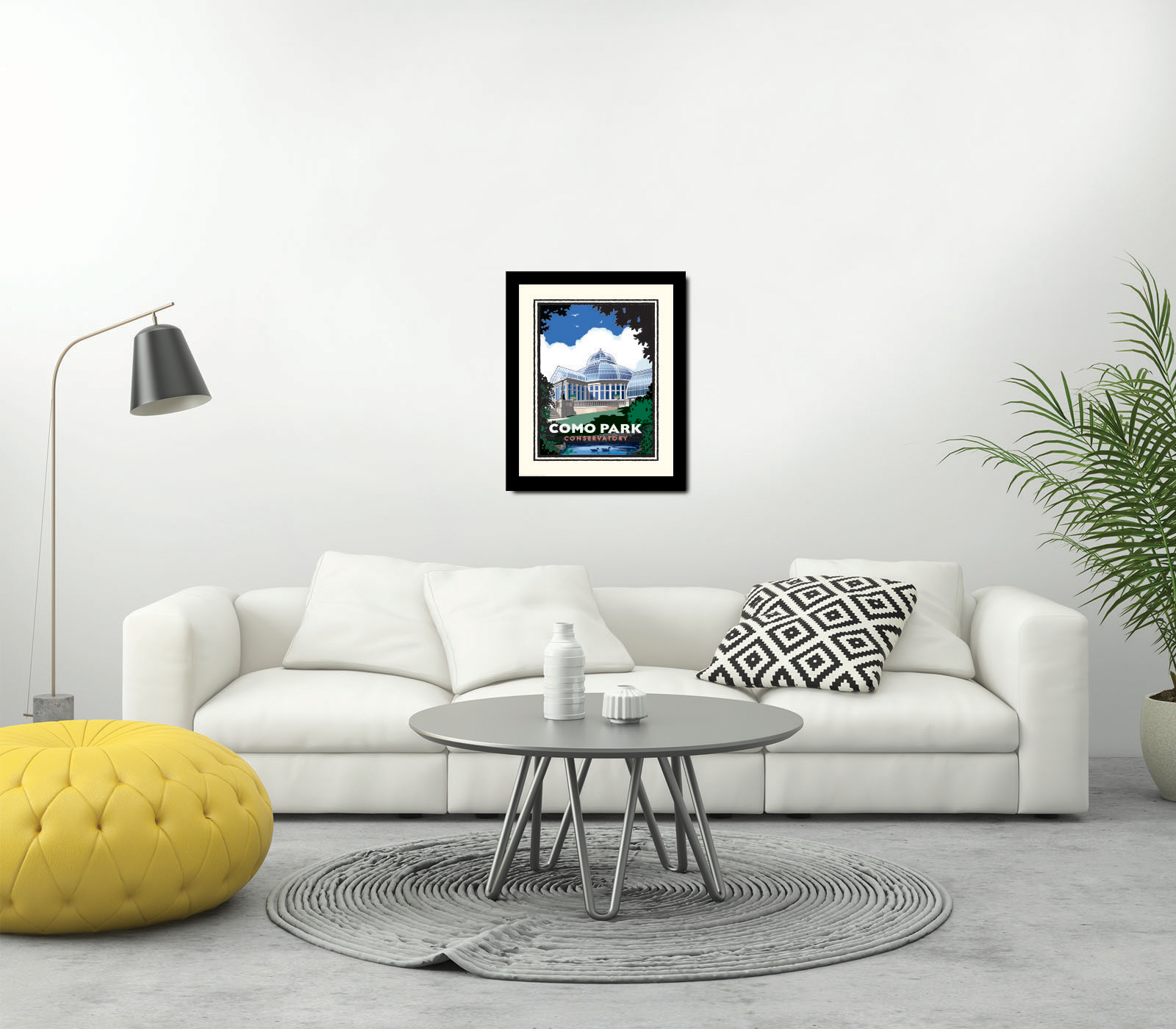 Landmark MN | Como Park Conservatory St Paul Art Print