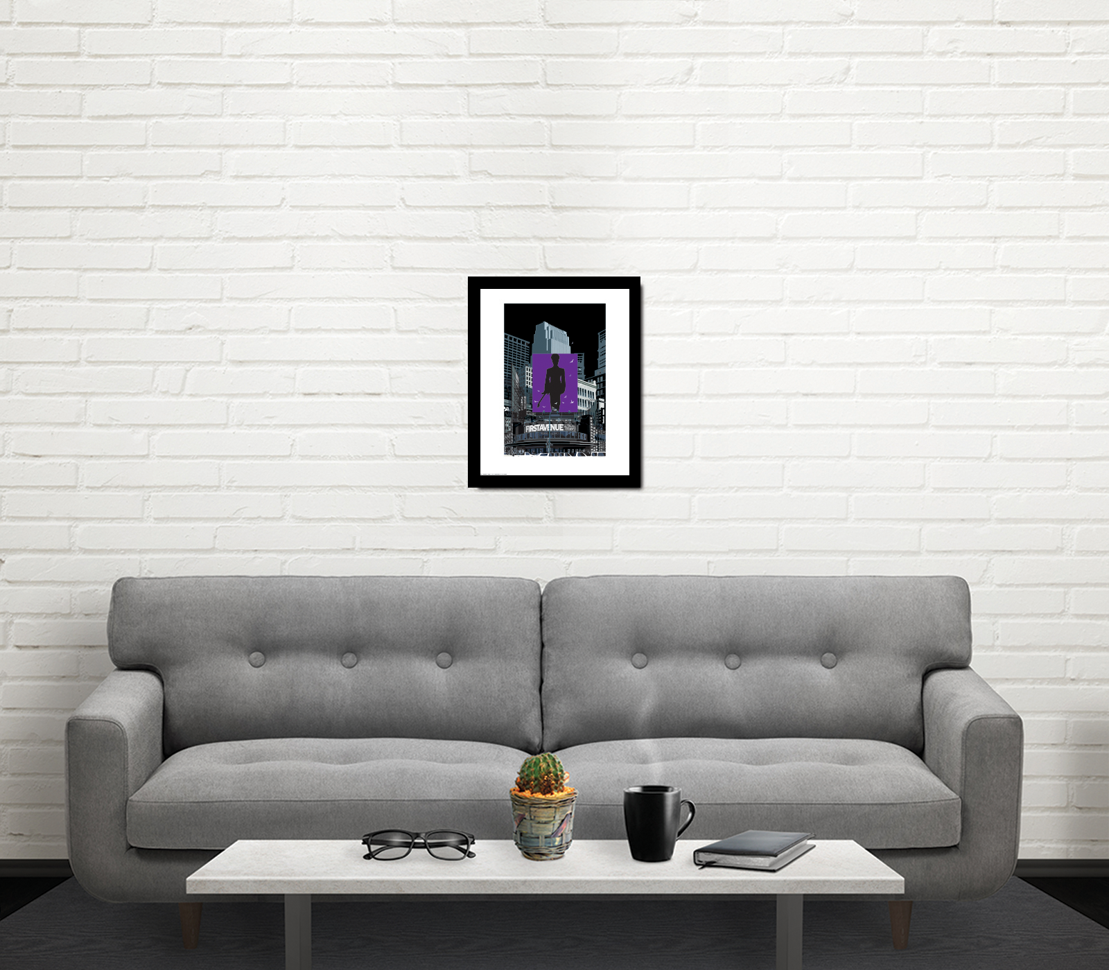 Landmark City MN | First Avenue Purple One Minneapolis Art Print