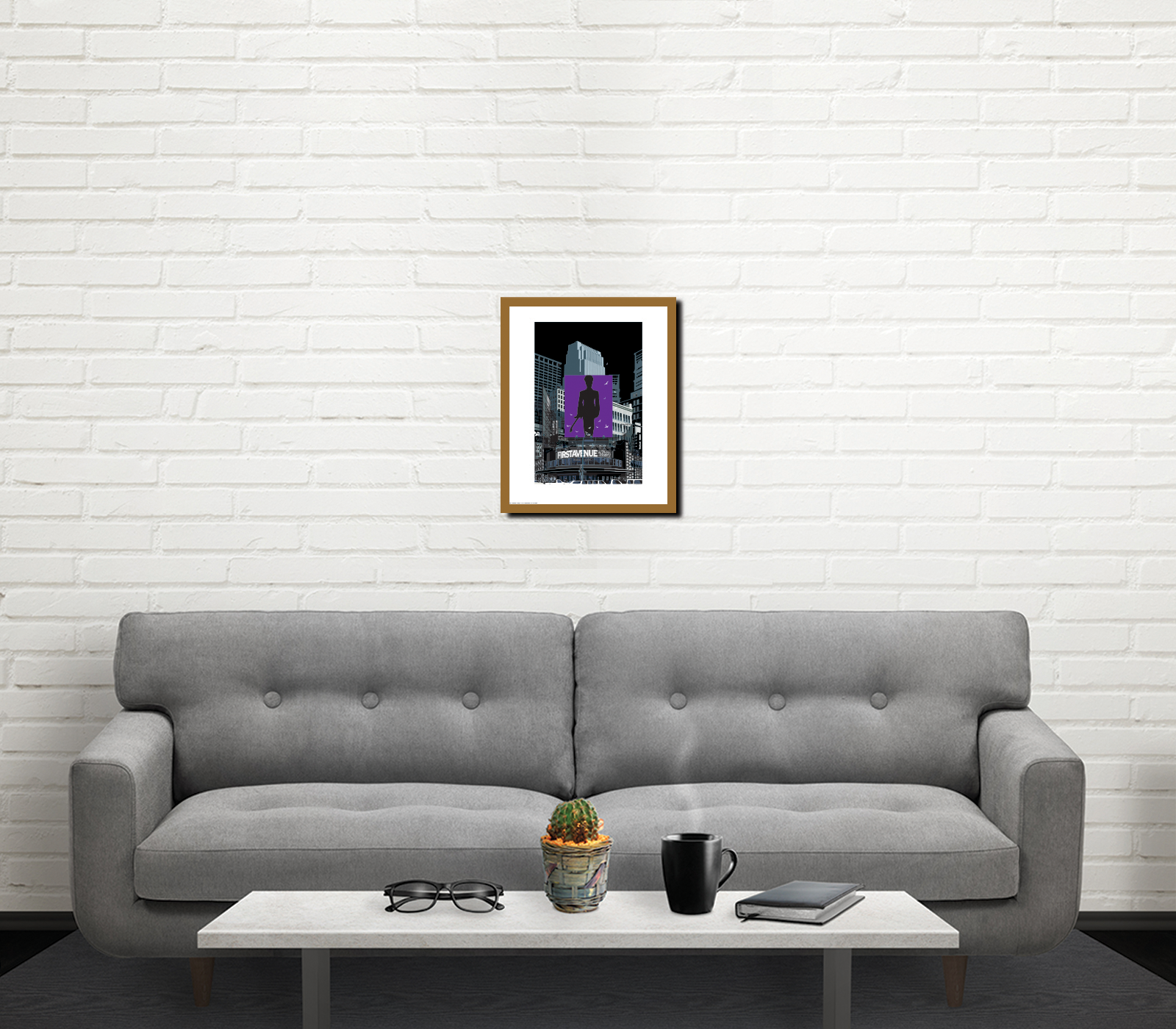 Landmark City MN | First Avenue Purple One Minneapolis Art Print