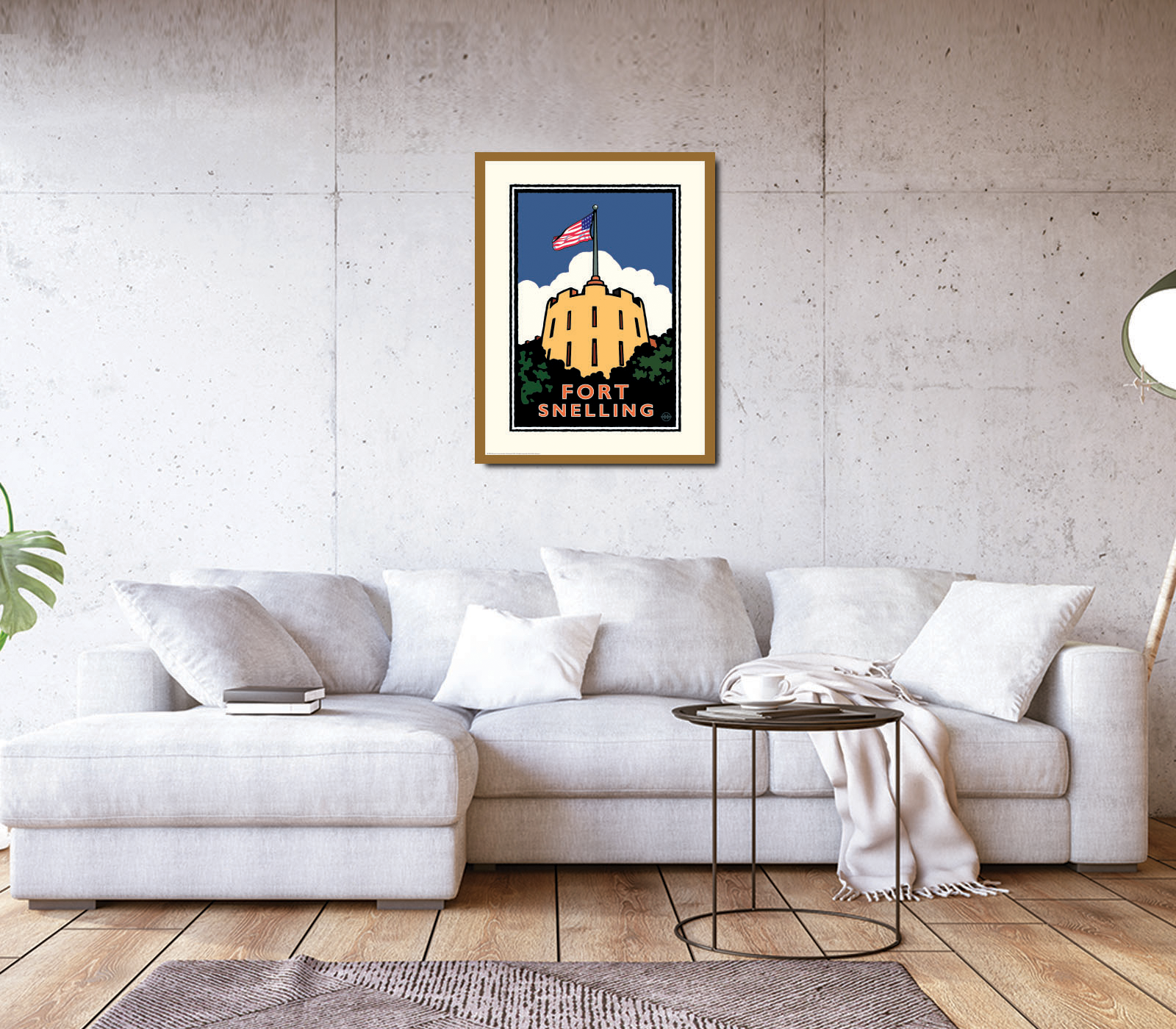 Landmark MN | Fort Snelling Art Print