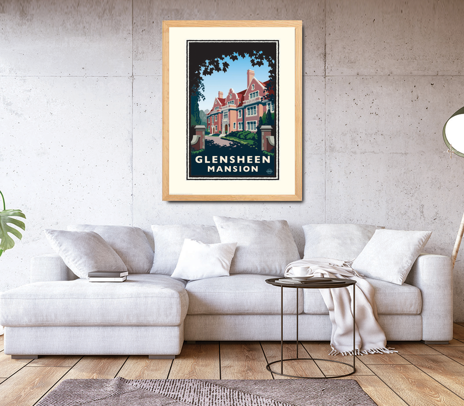 Landmark MN | Glensheen Mansion Summer Art Print