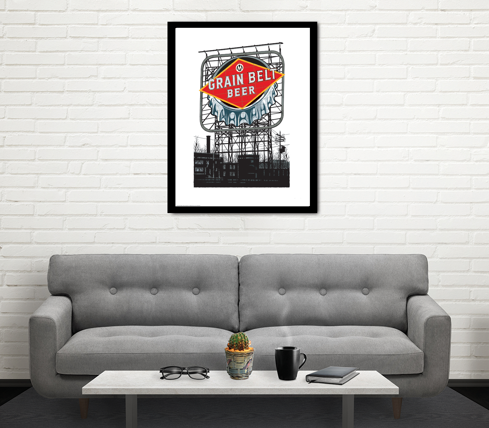 Landmark City MN | Grain Belt Sign Minneapolis