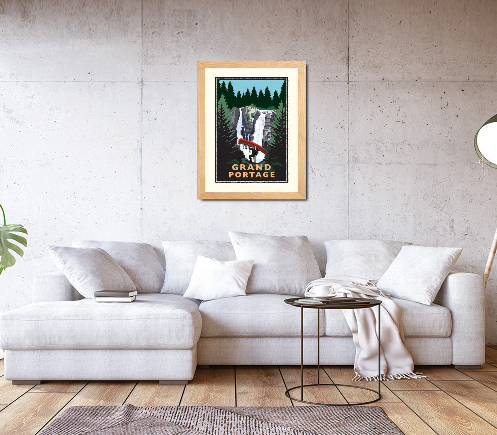 Landmark MN | Grand Portage North Shore Art Print