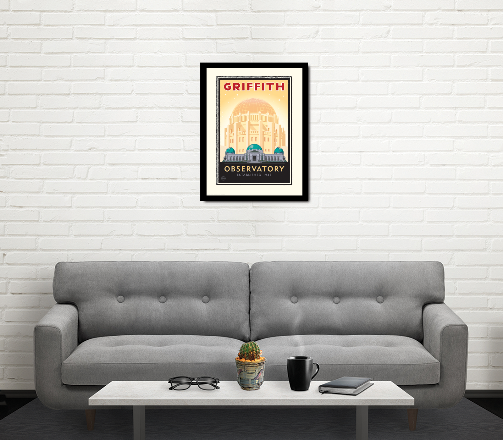 Landmark CA | Griffith Park Observatory Gold