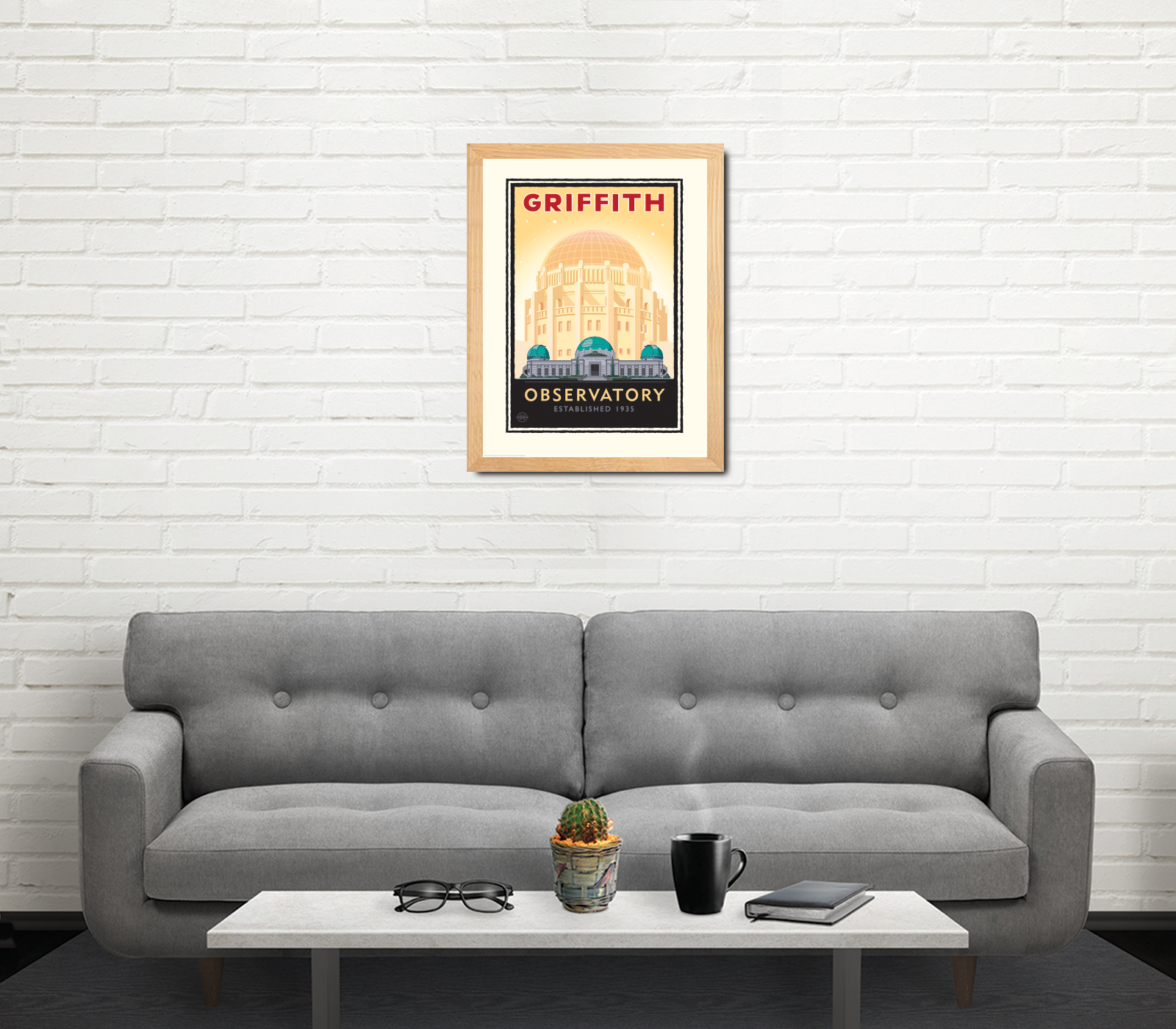 Landmark CA | Griffith Park Observatory Gold