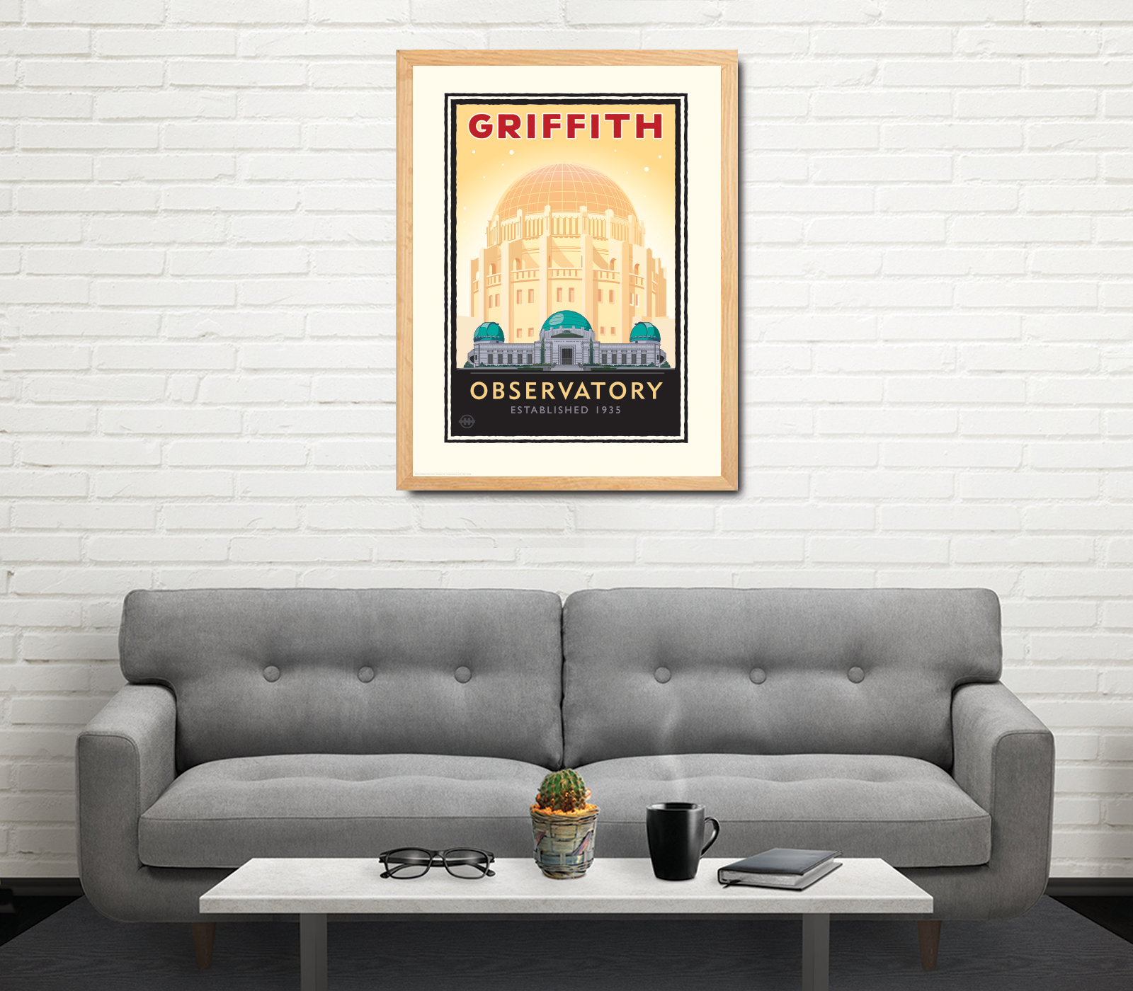 Landmark CA | Griffith Park Observatory Gold