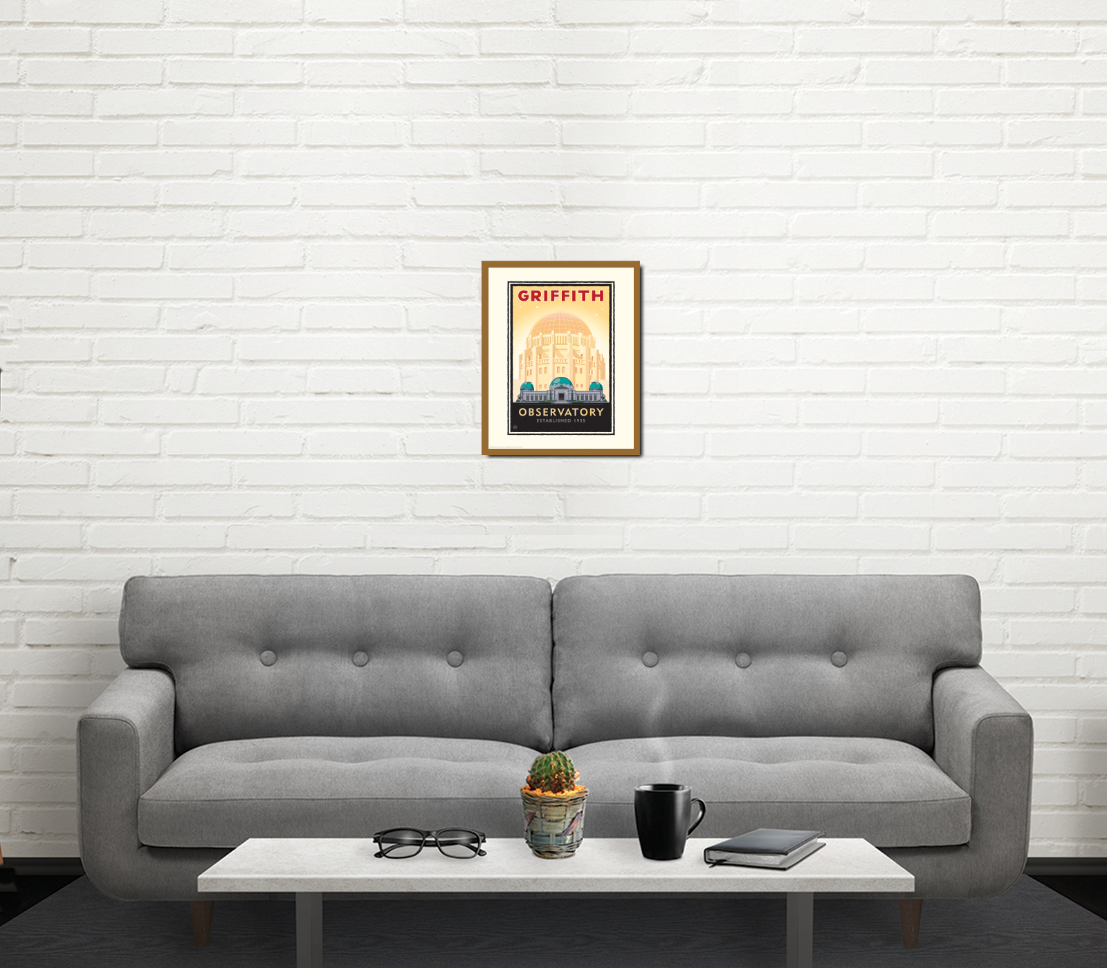 Landmark CA | Griffith Park Observatory Gold