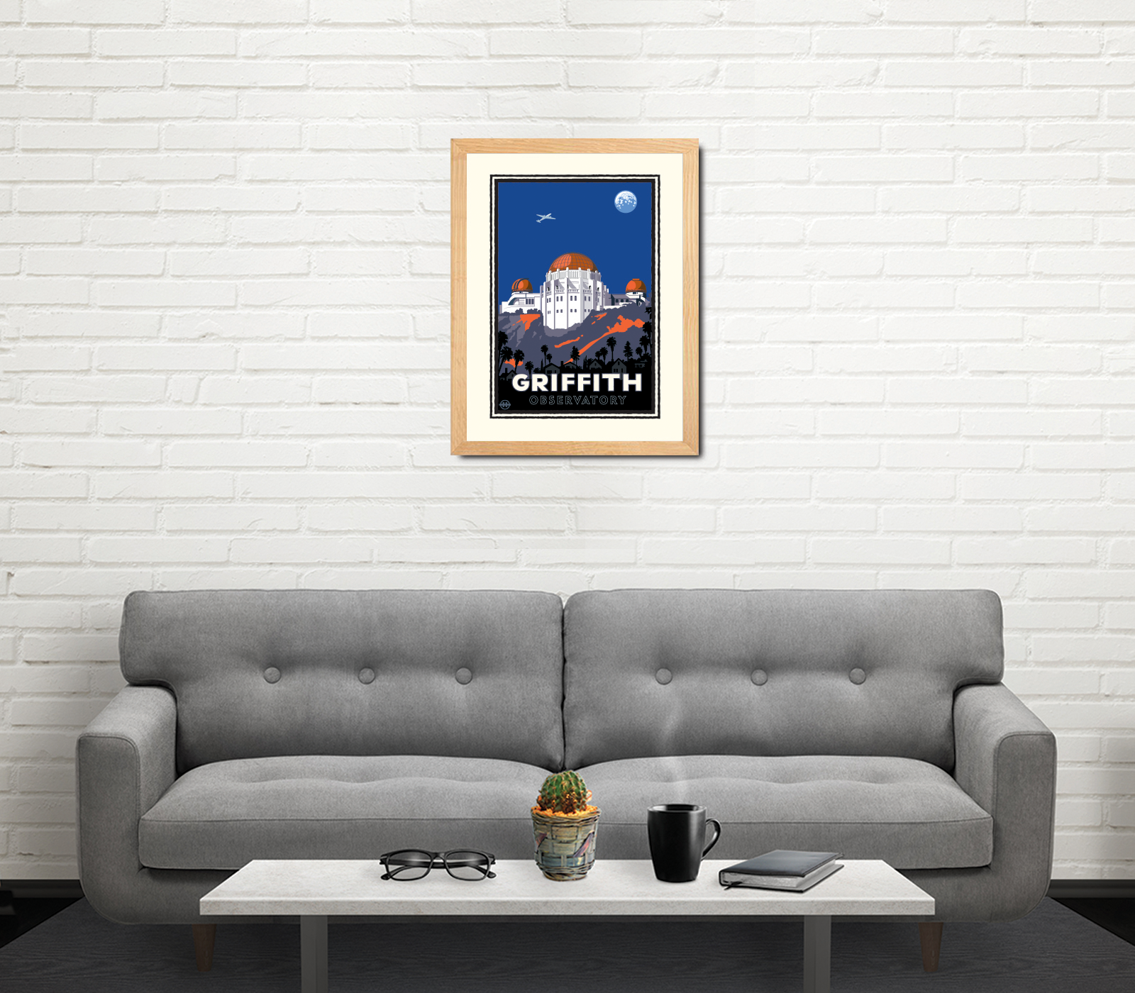 Landmark CA | Griffith Park Observatory Mountainside