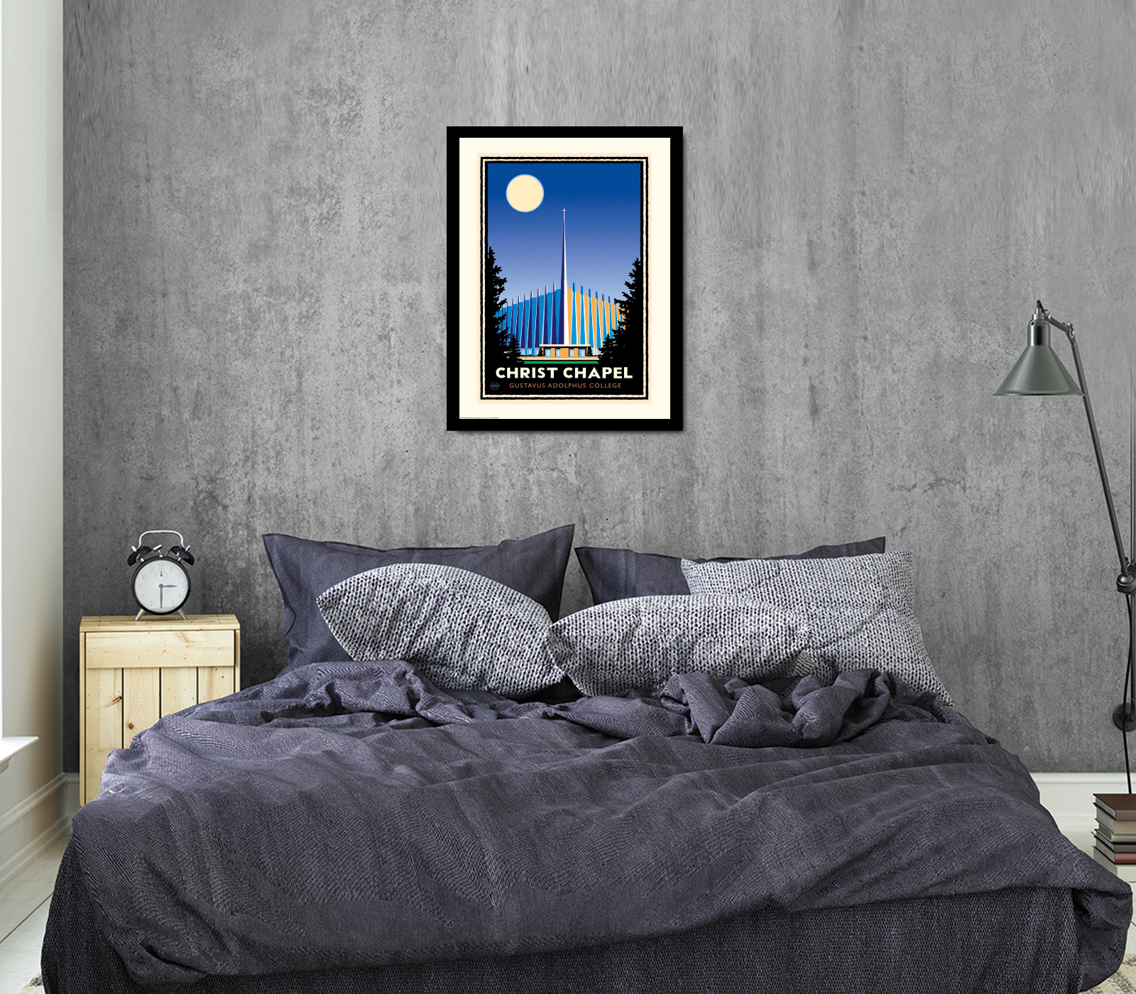 Landmark MN | Gustavus Christ Chapel Art Print