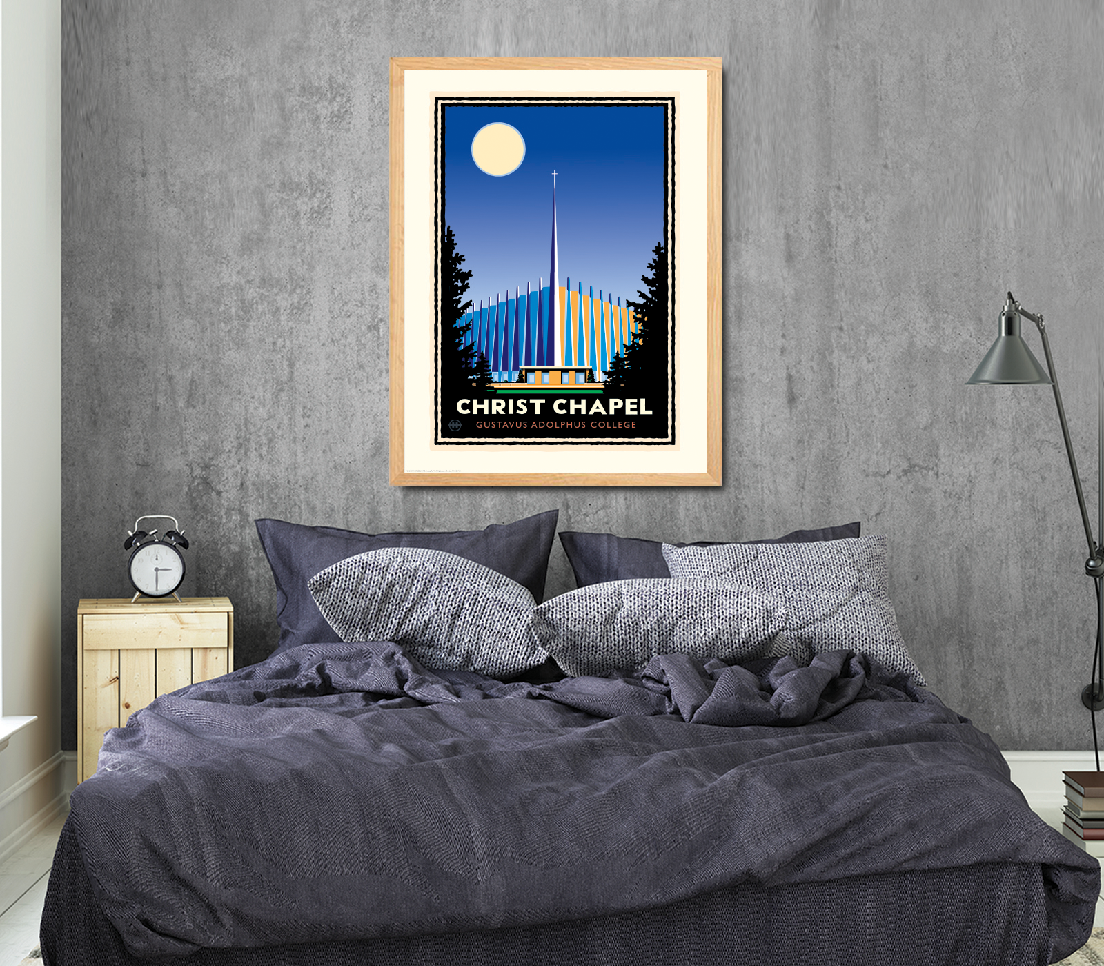 Landmark MN | Gustavus Christ Chapel Art Print