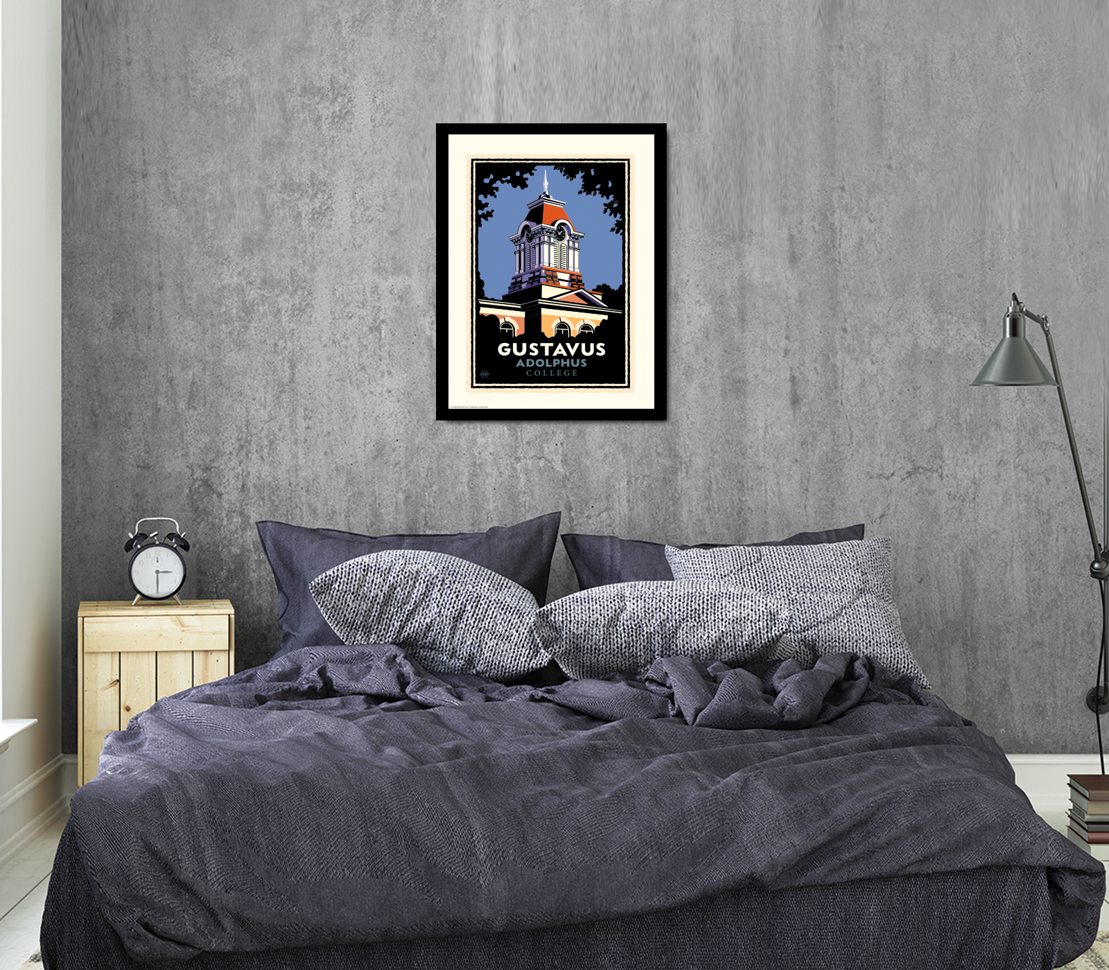 Landmark MN | Gustavus Old Main Tower Art Print