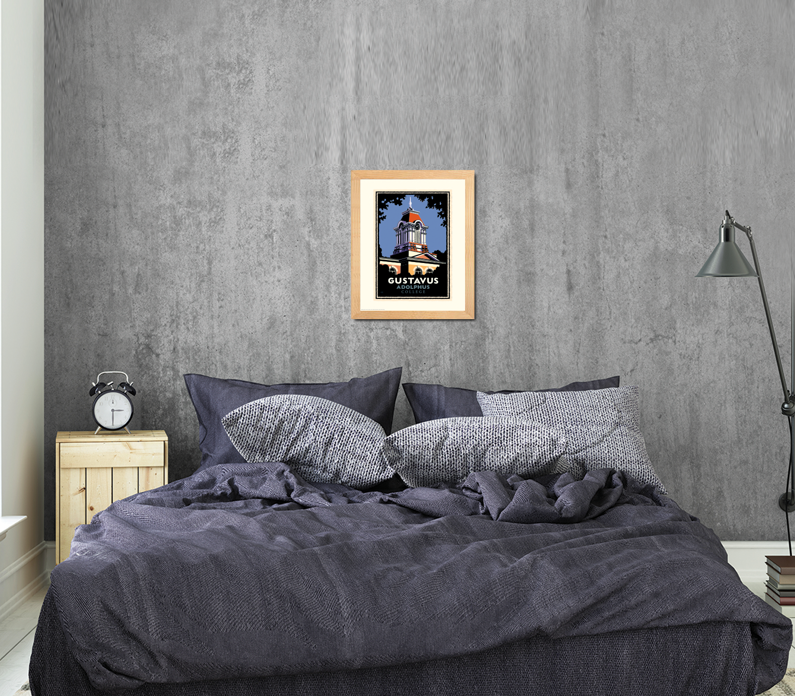 Landmark MN | Gustavus Old Main Tower Art Print