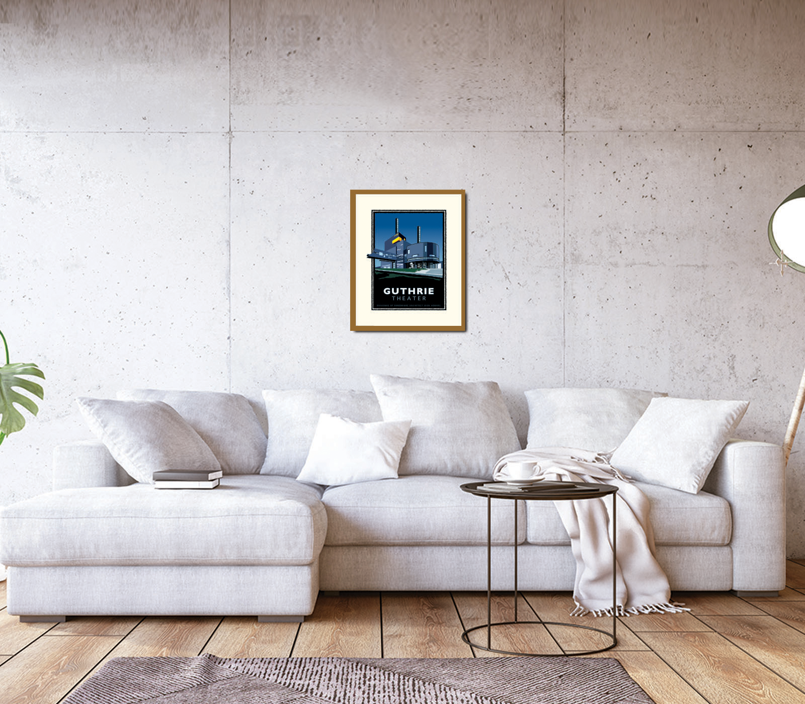Landmark MN | Guthrie Theater Minneapolis Art Print