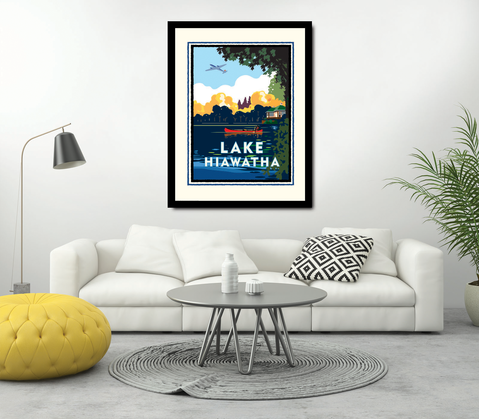 Landmark MN | Lake Hiawatha Art Print