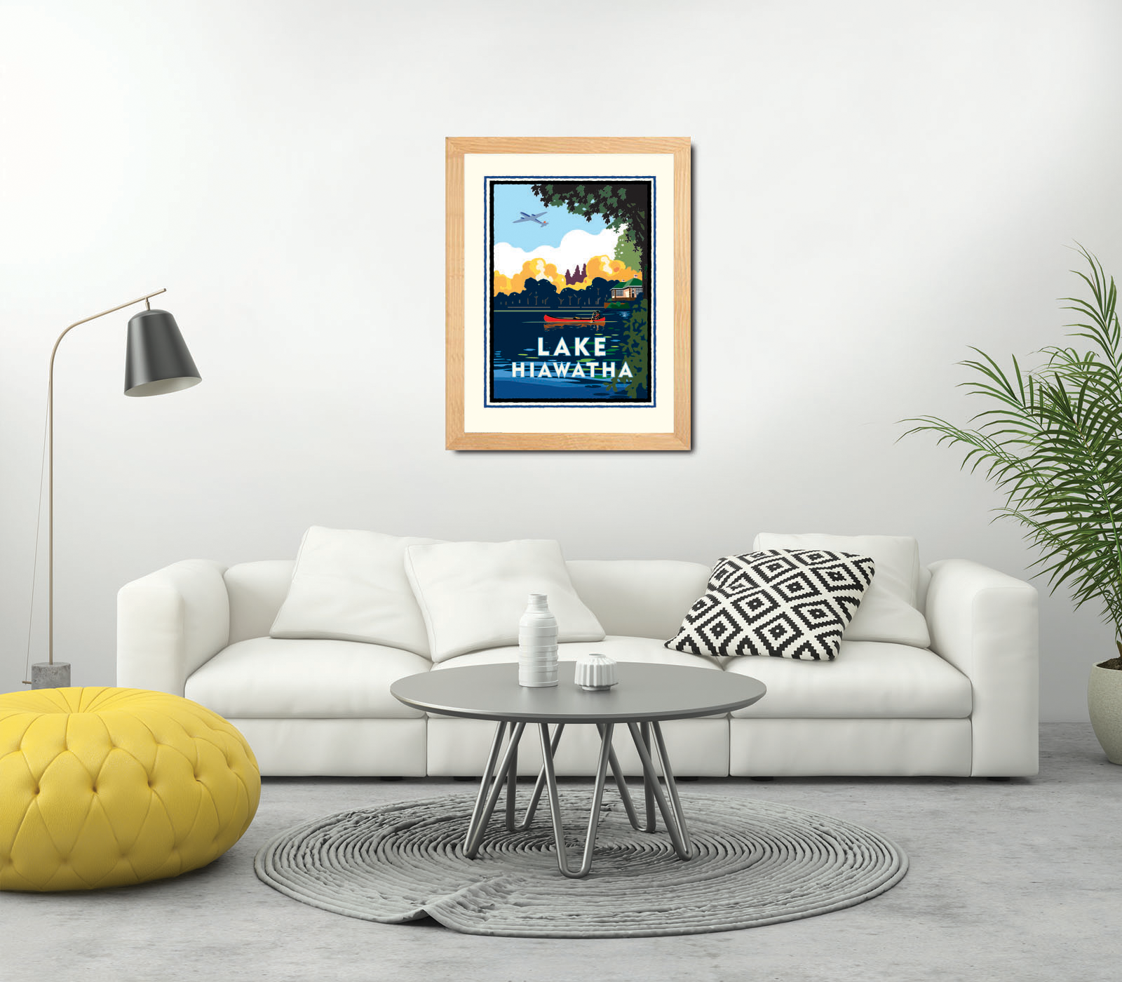 Landmark MN | Lake Hiawatha Art Print