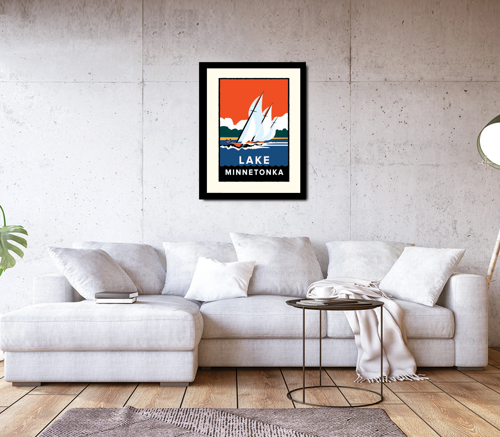Landmark MN | Lake Minnetonka Regatta Art Print