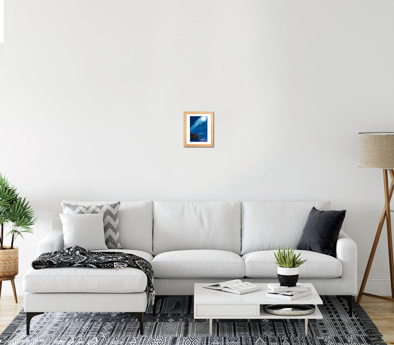 Landmark MN | Lake Superior Starry Night Art Print