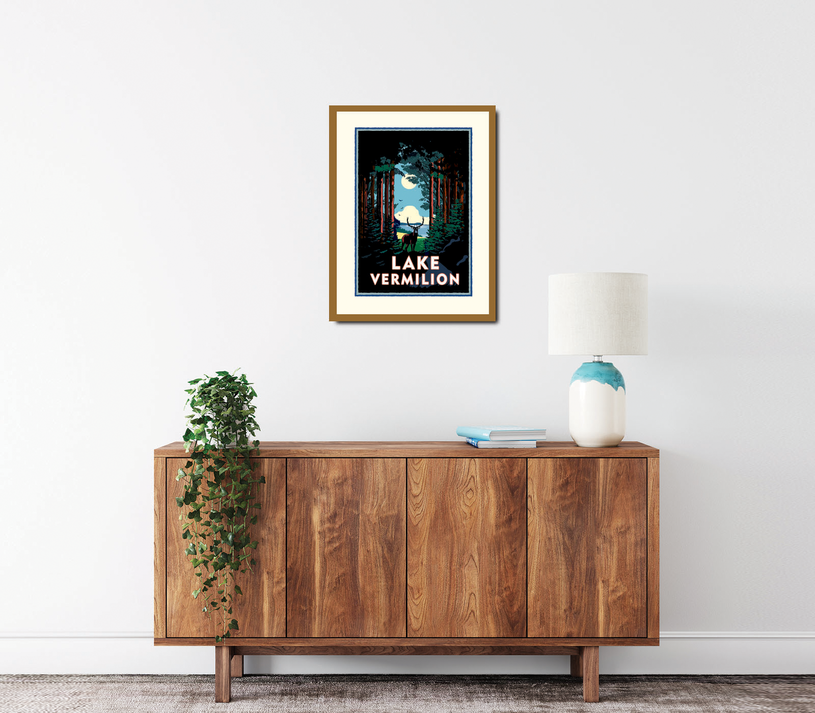 Landmark MN | Lake Vermilion Arrowhead Art Print