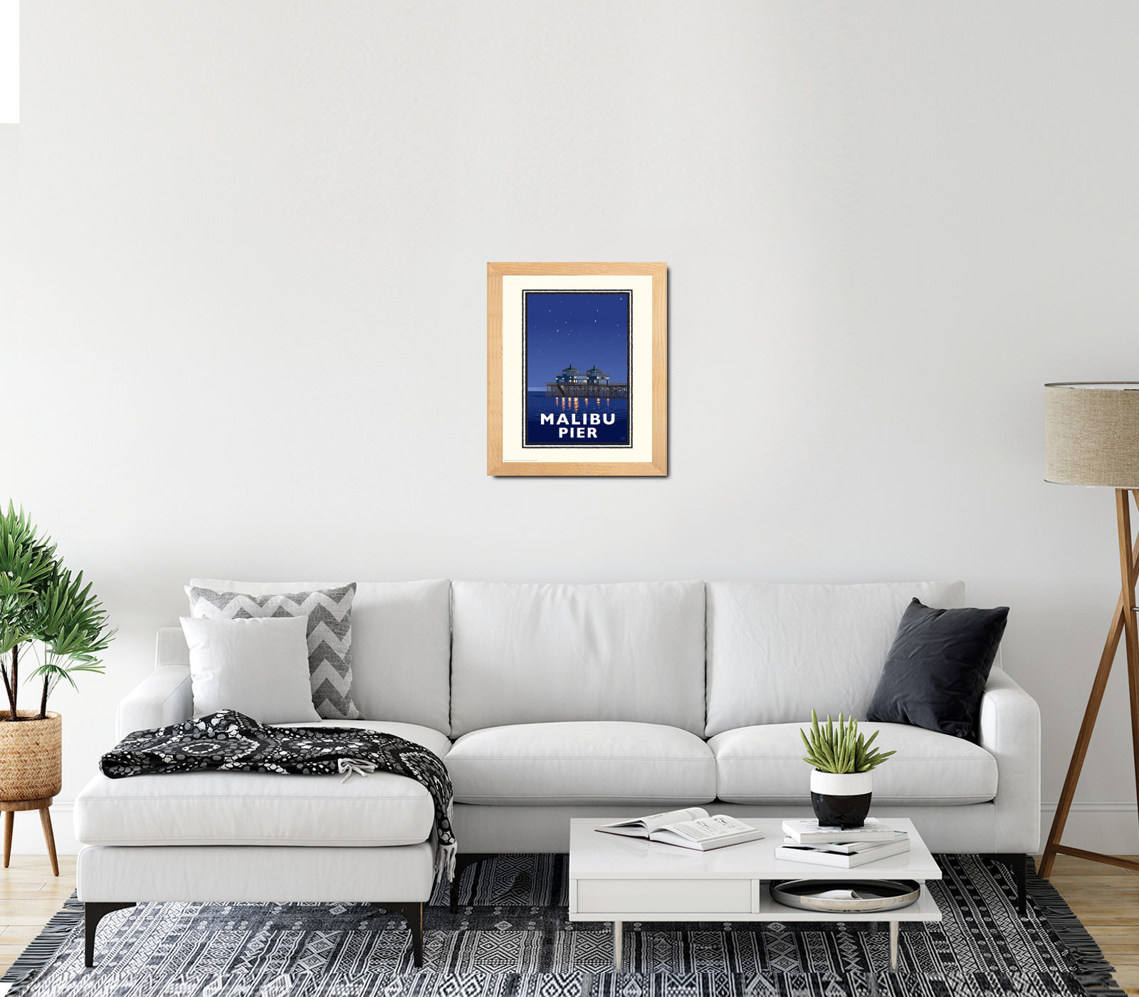 Landmark CA | Malibu Pier Night