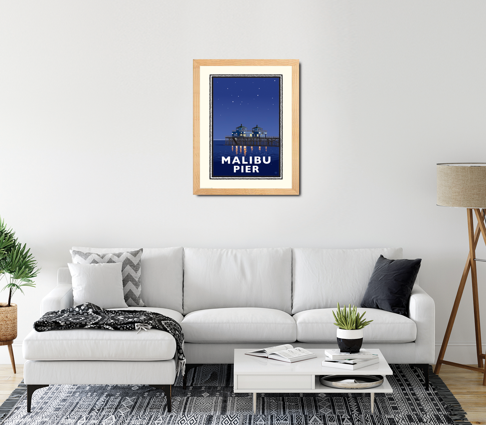 Landmark CA | Malibu Pier Night