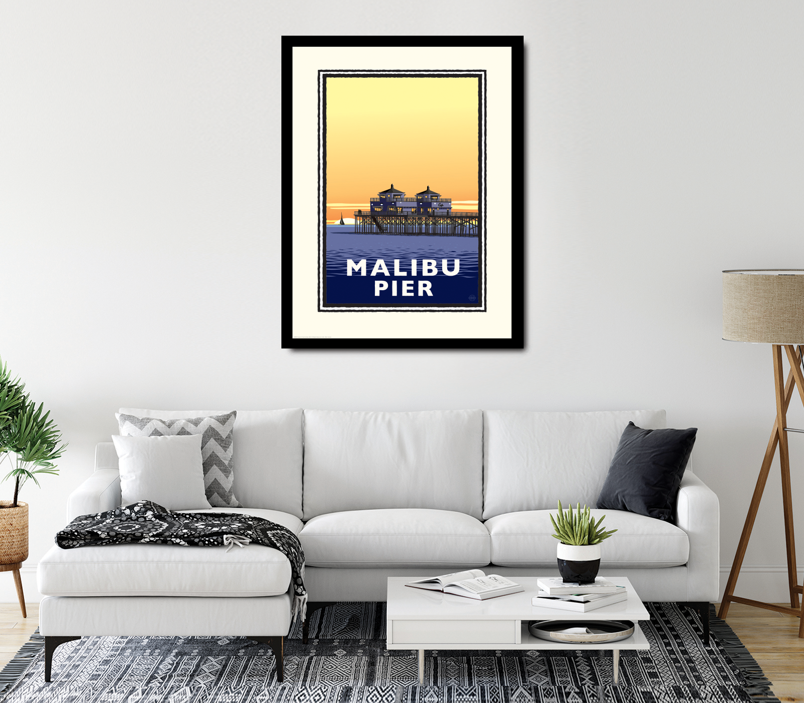 Landmark CA | Malibu Pier Sunset