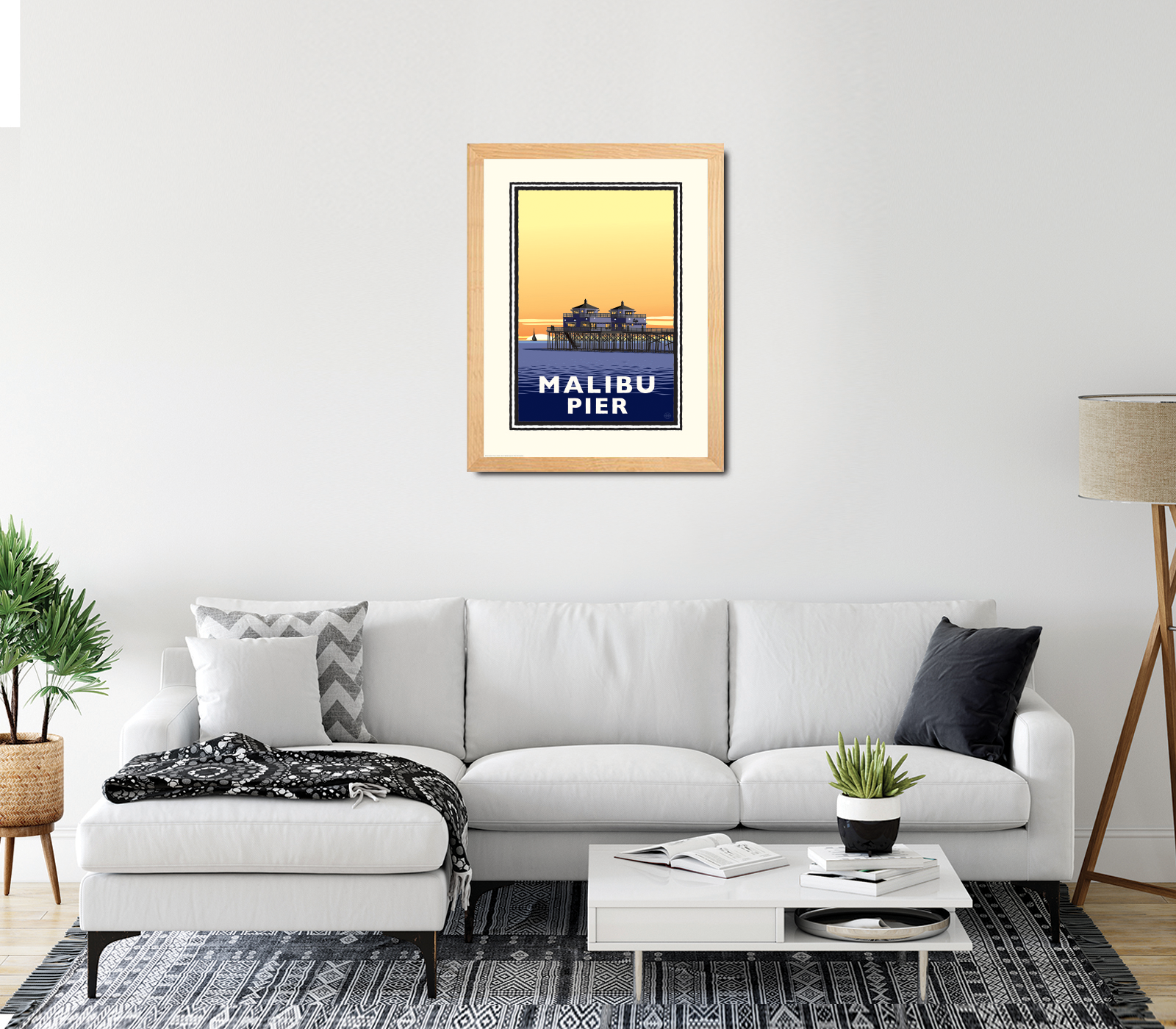 Landmark CA | Malibu Pier Sunset