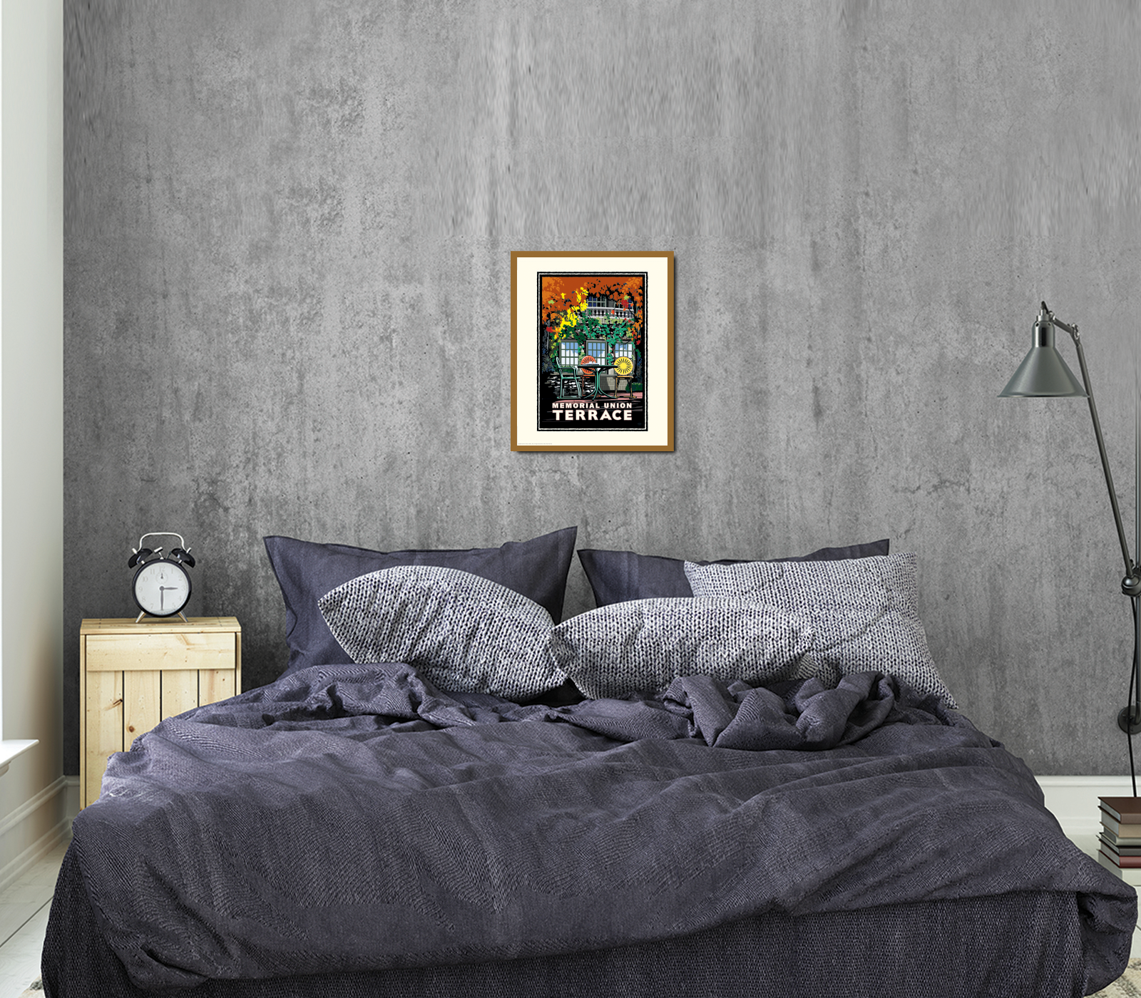 Landmark WI | UW Madison Memorial Union Art Print